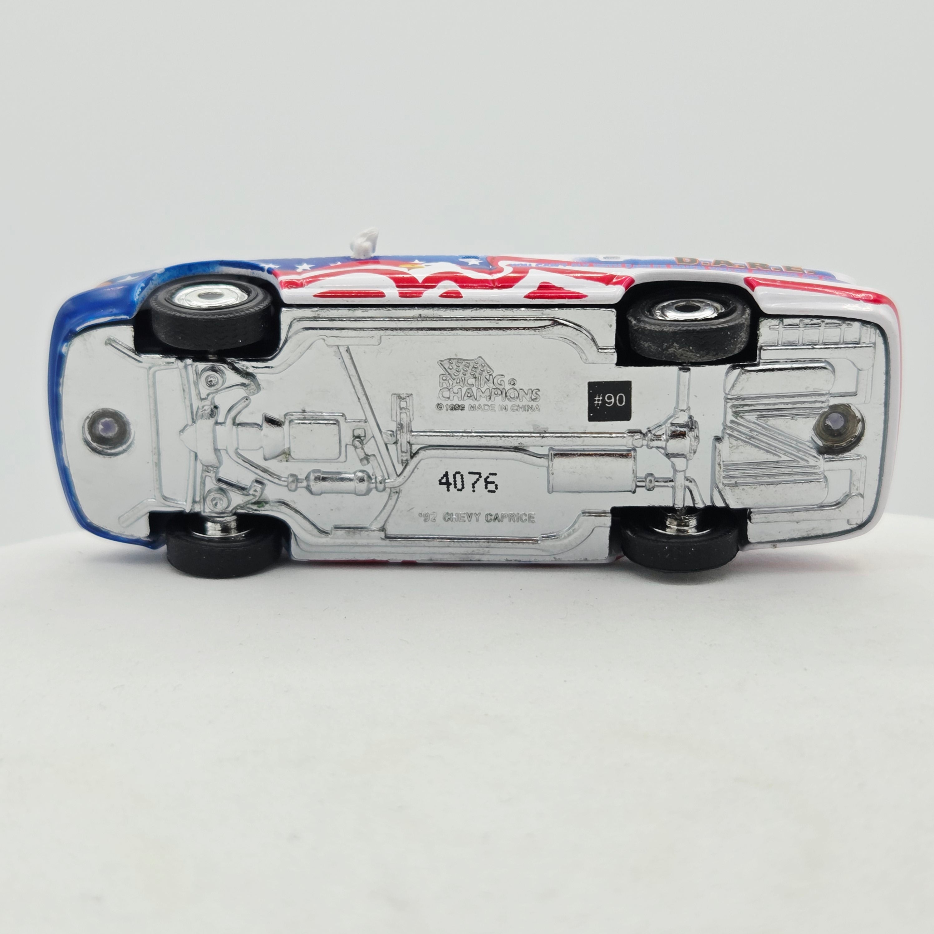 Racing Champions '92 Chevrolet Caprice Police Car - 1:64, DARE (1999 Police USA)