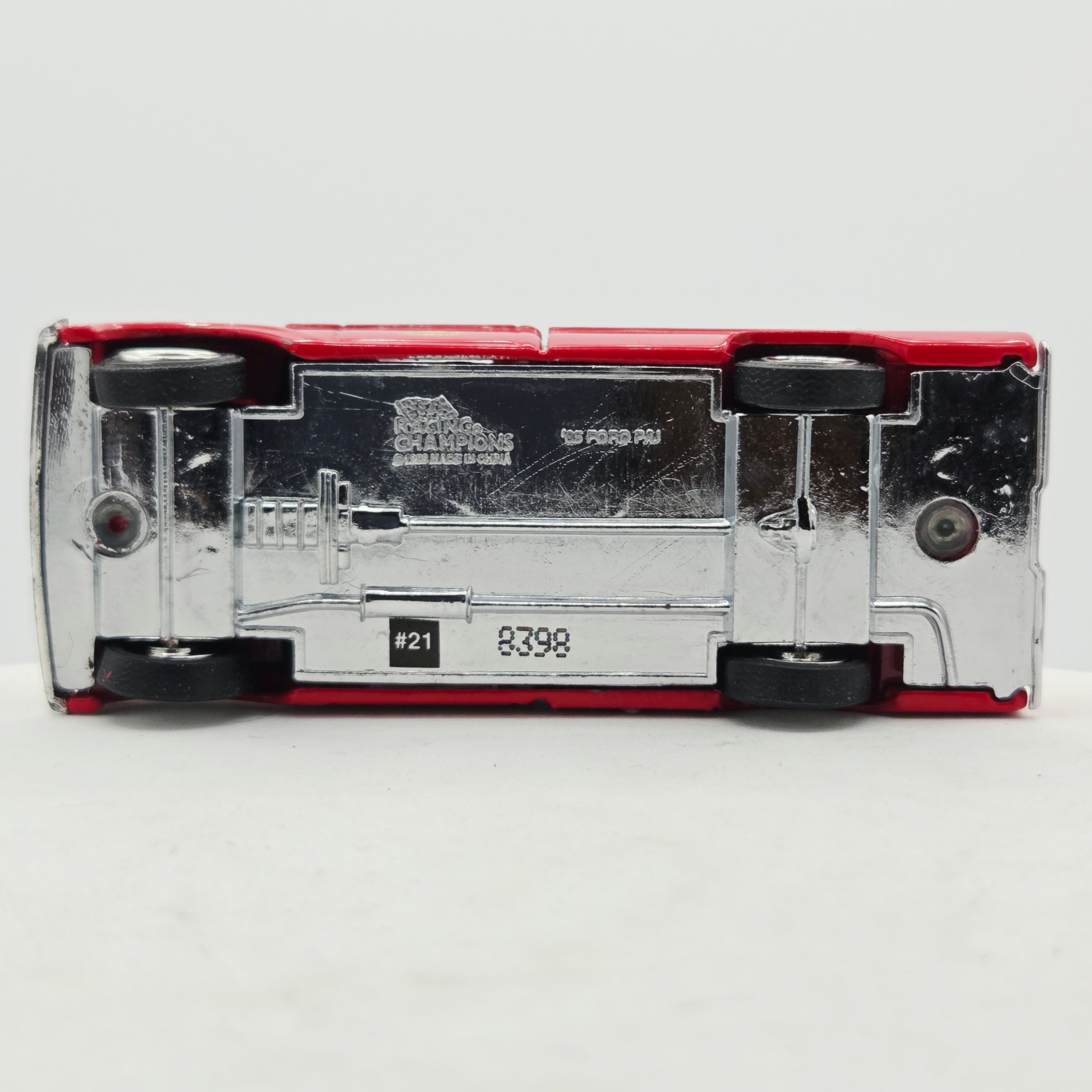 Racing Champions '65 Ford Pickup Truck - 1:64, Taylor Fire Dept (1999 Fire Rescue USA)