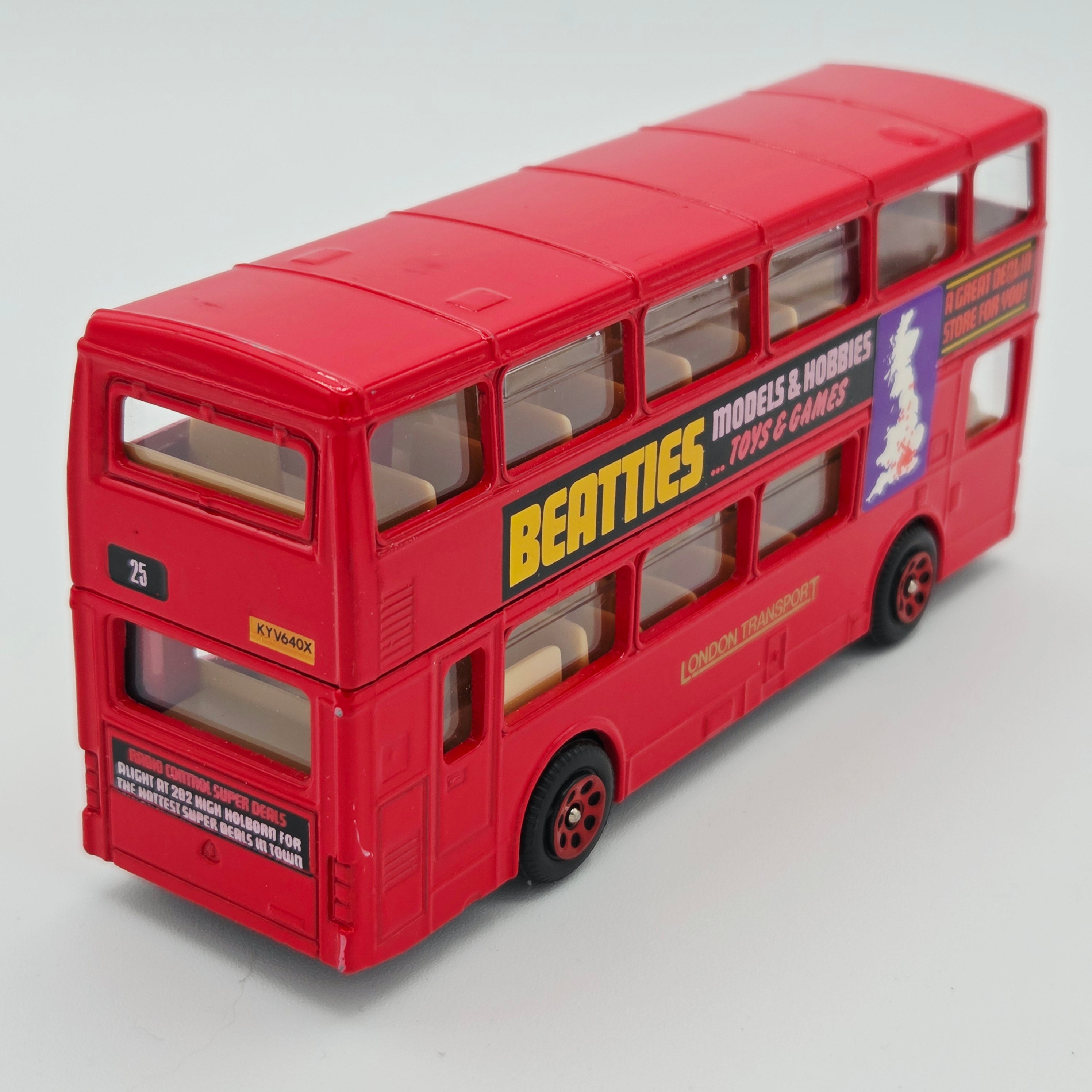Corgi - AEC Routemaster Double Decker Bus "Beatties" #469, 1:64-1:76 (1984)
