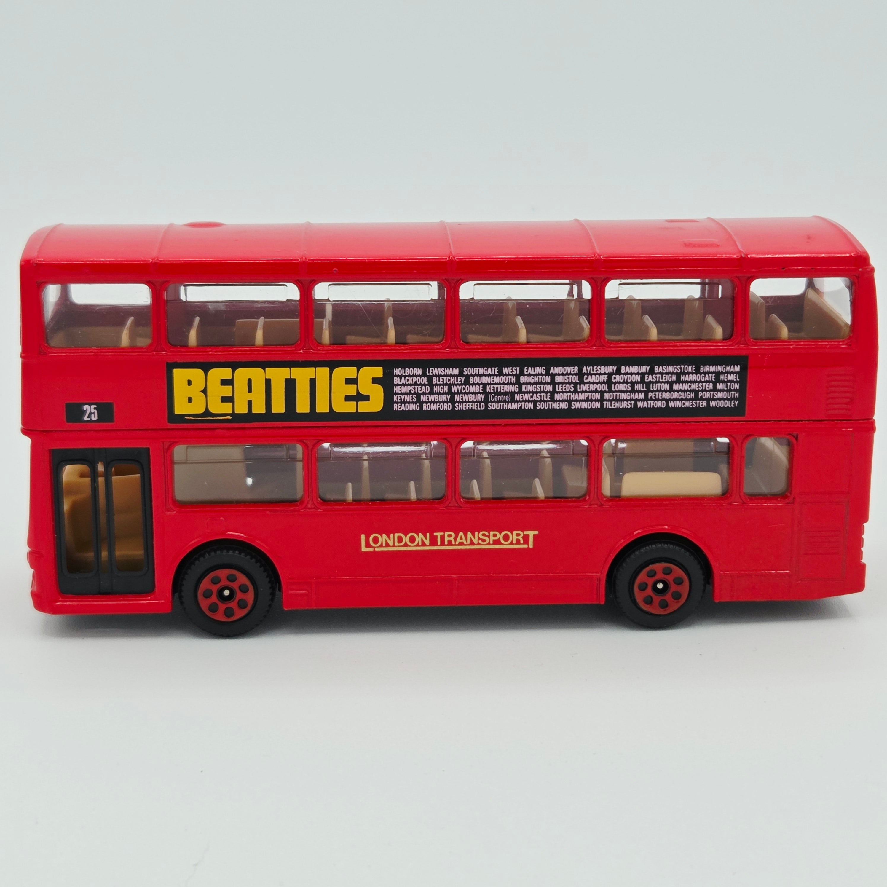 Corgi - AEC Routemaster Double Decker Bus "Beatties" #469, 1:64-1:76 (1984)