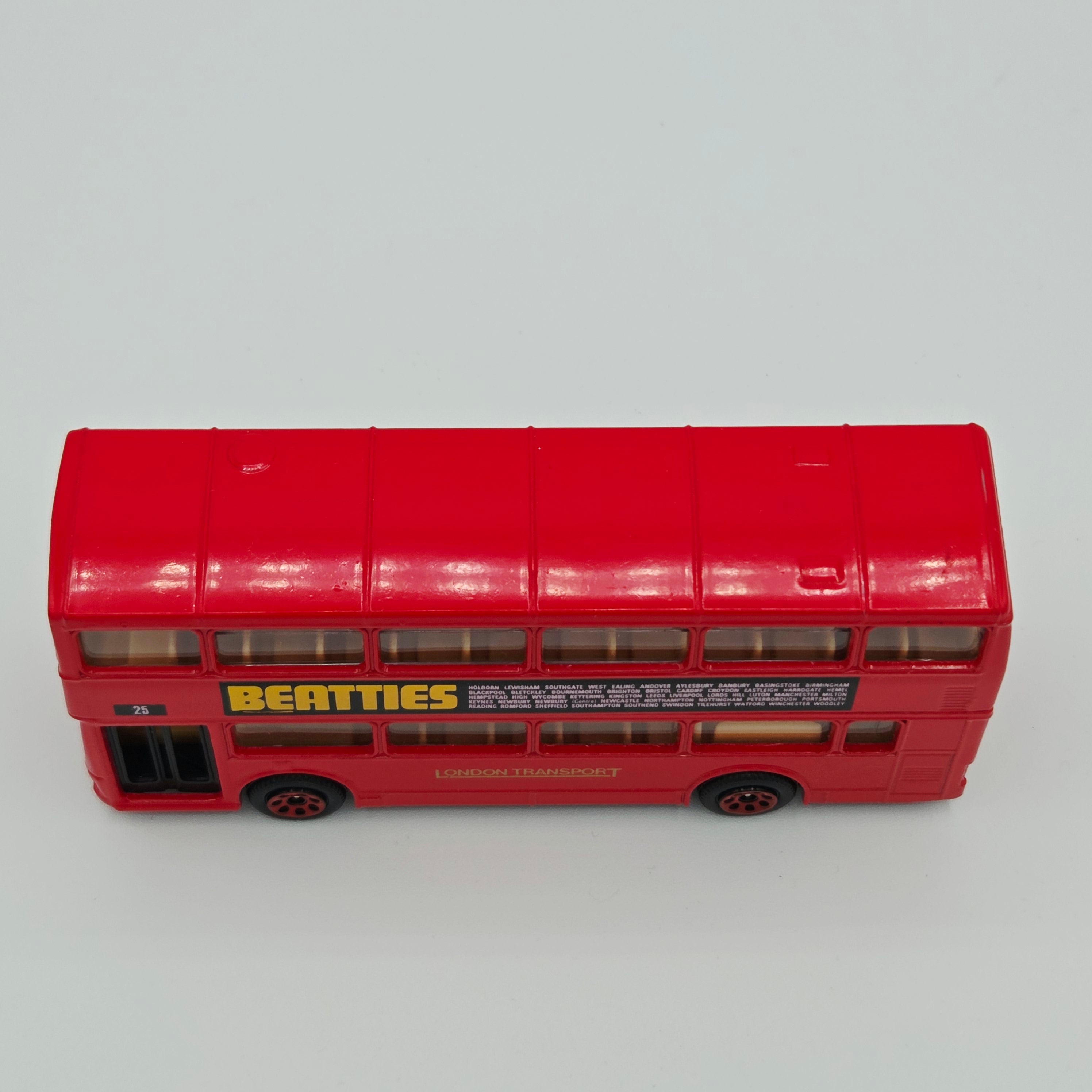 Corgi - AEC Routemaster Double Decker Bus "Beatties" #469, 1:64-1:76 (1984)