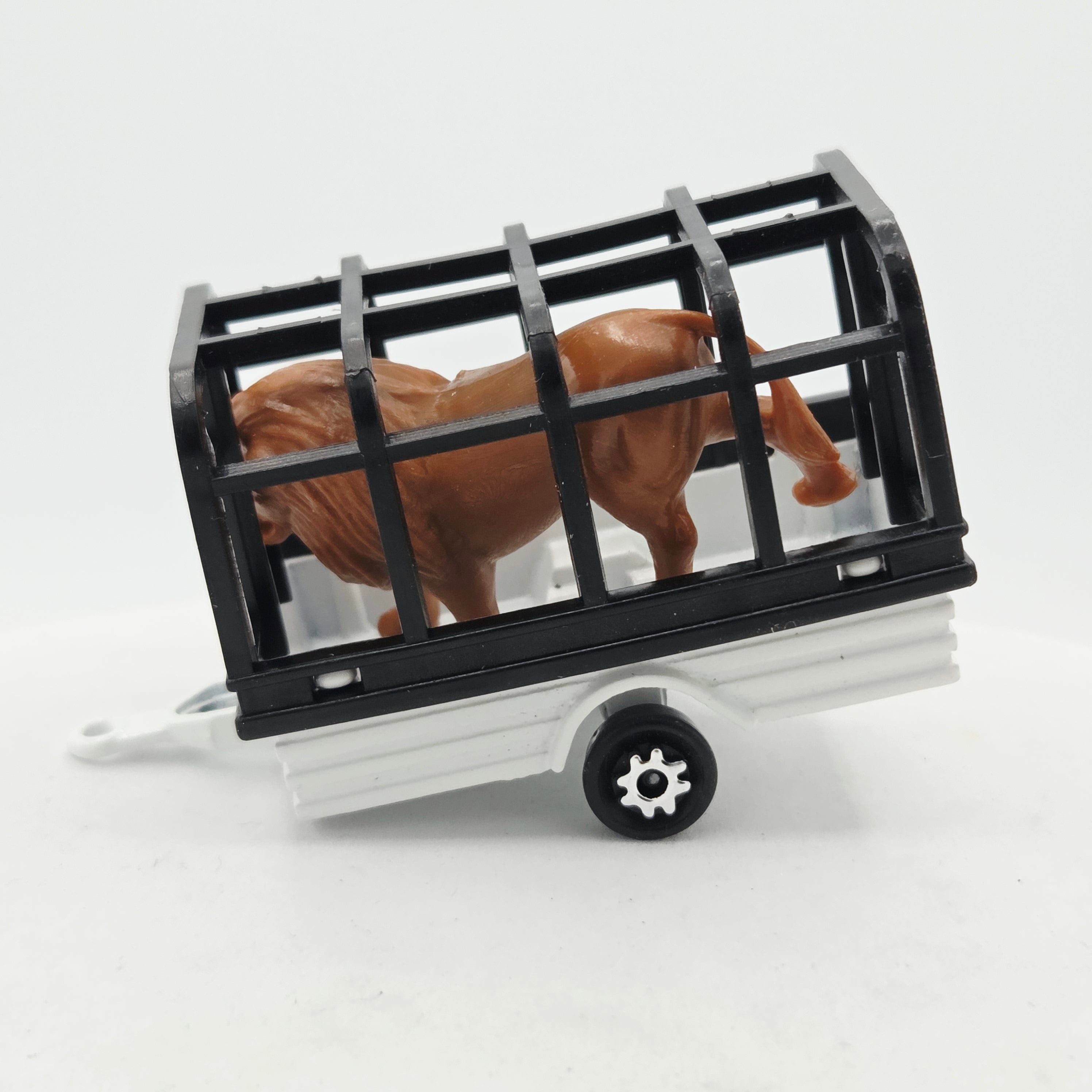 Majorette Safari Lion Cage Trailer w/ Lion (1994 200 Series)
