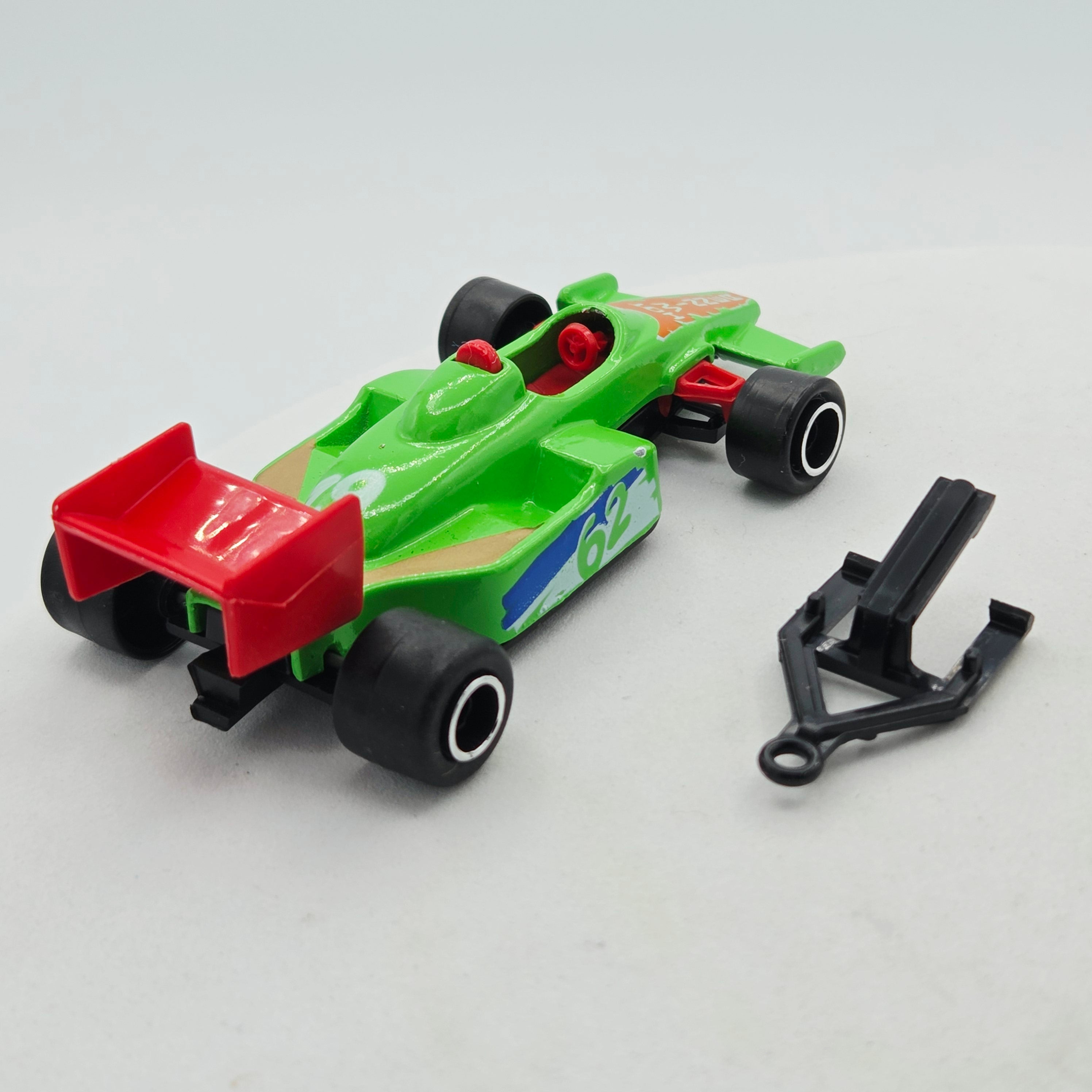 Majorette F1 Race Car "62 Hot Winner" w/ Trailer Hitch - 1:55 #238 (1994 200 Series)