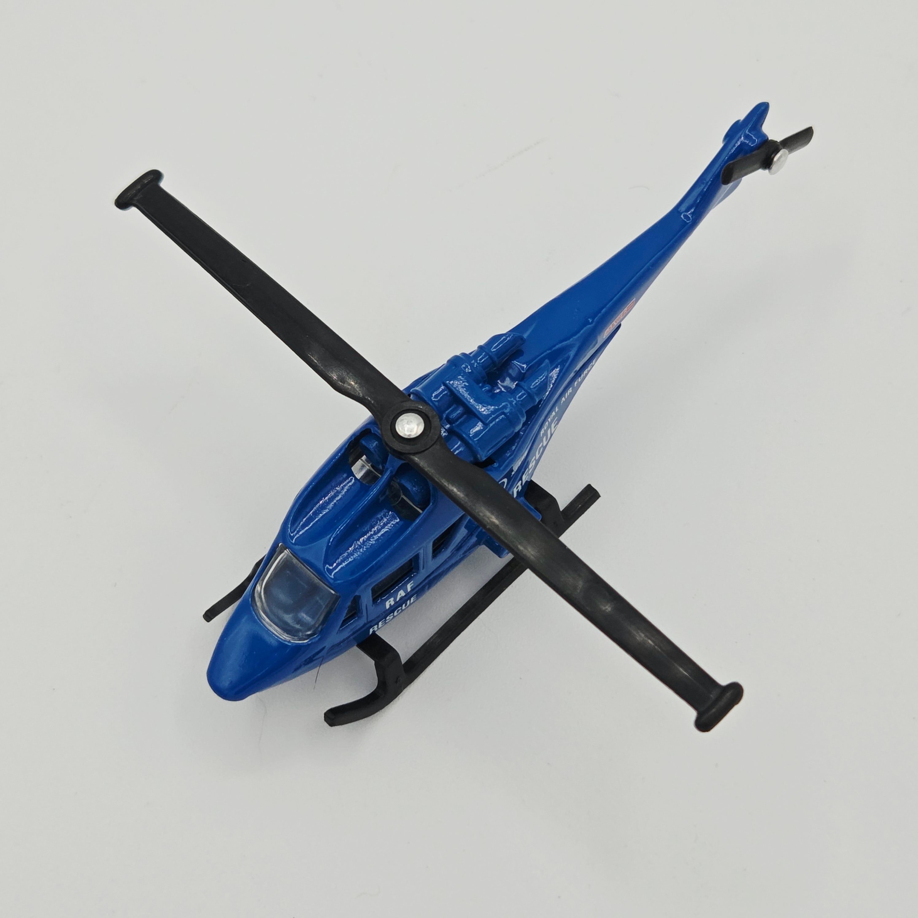 Matchbox Bell Jet Ranger Royal Air Force Rescue Helicopter (1994 MBX Sky Busters)
