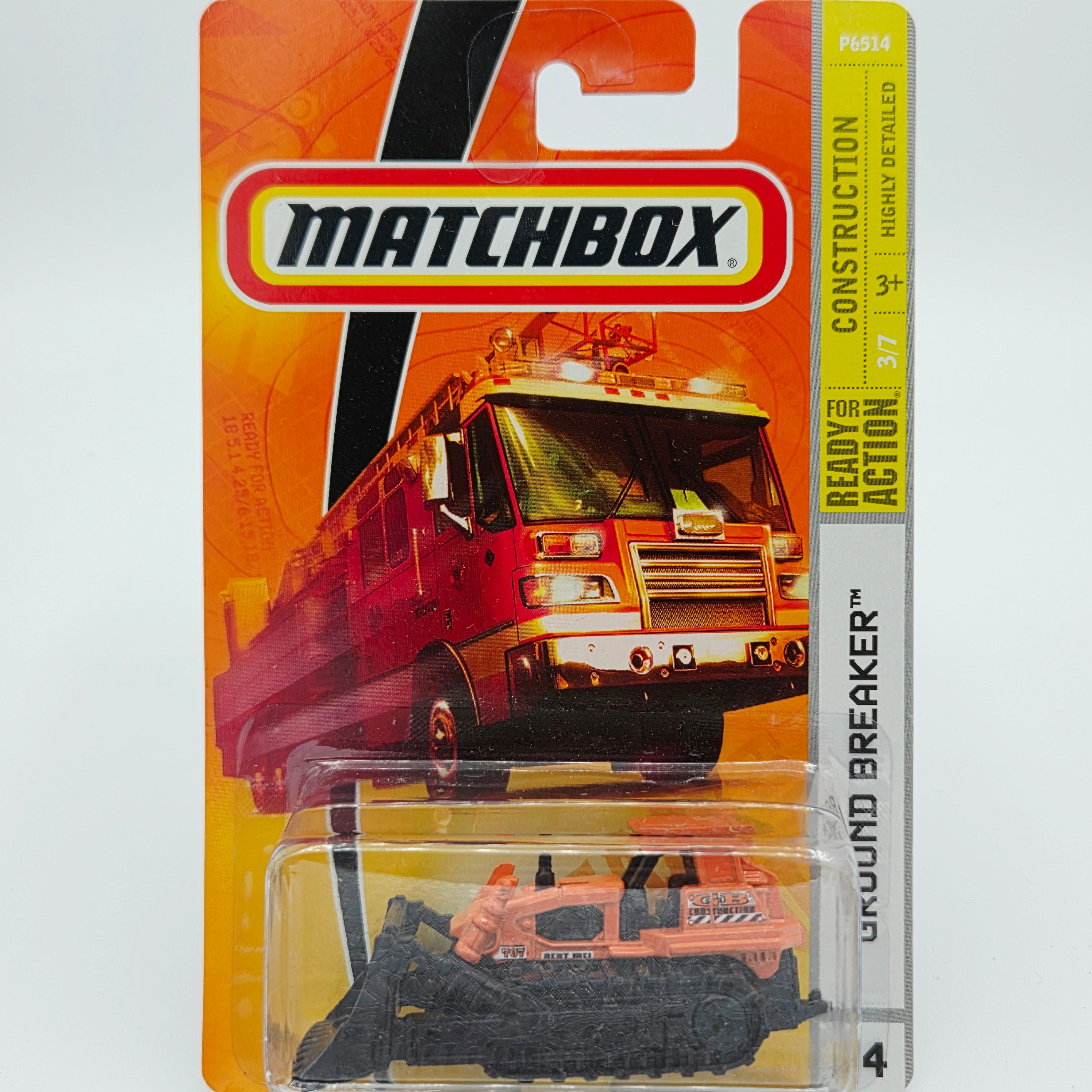 Matchbox MBX Ground Breaker Bulldozer (2009 MBX Basic - Construction)