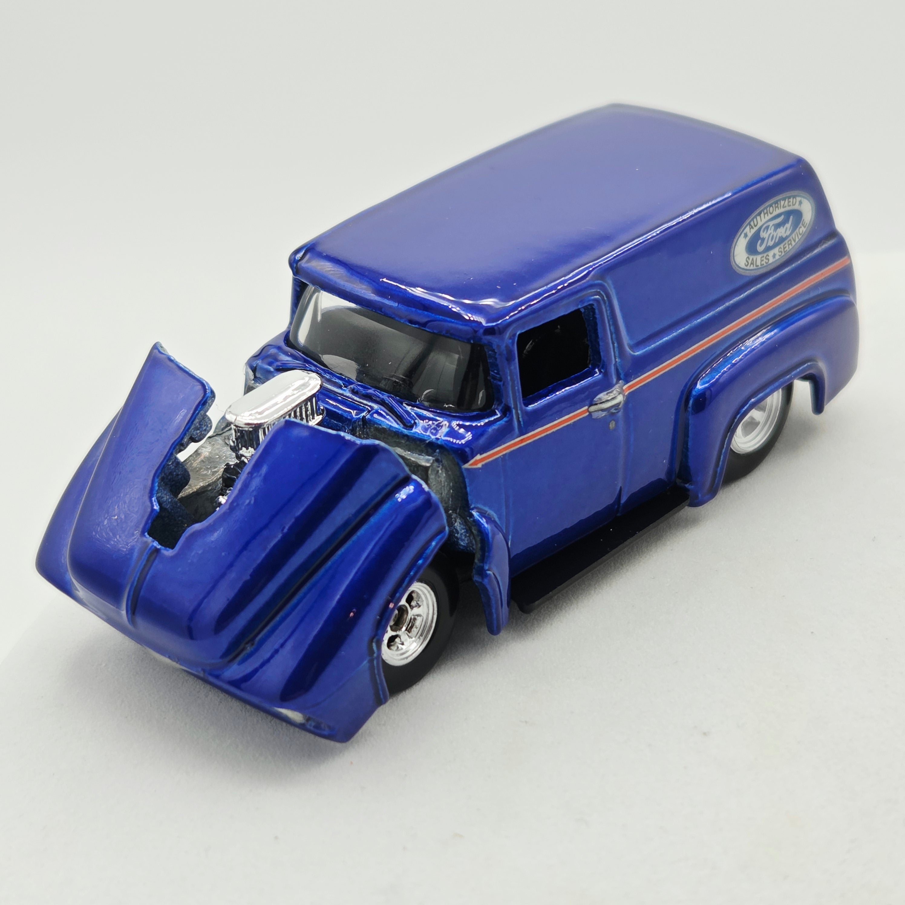 Hot Wheels '56 Ford Truck "Ford Sales & Service" (2002 Petersons Custom Classic Trucks - 100% Hot Wheels)
