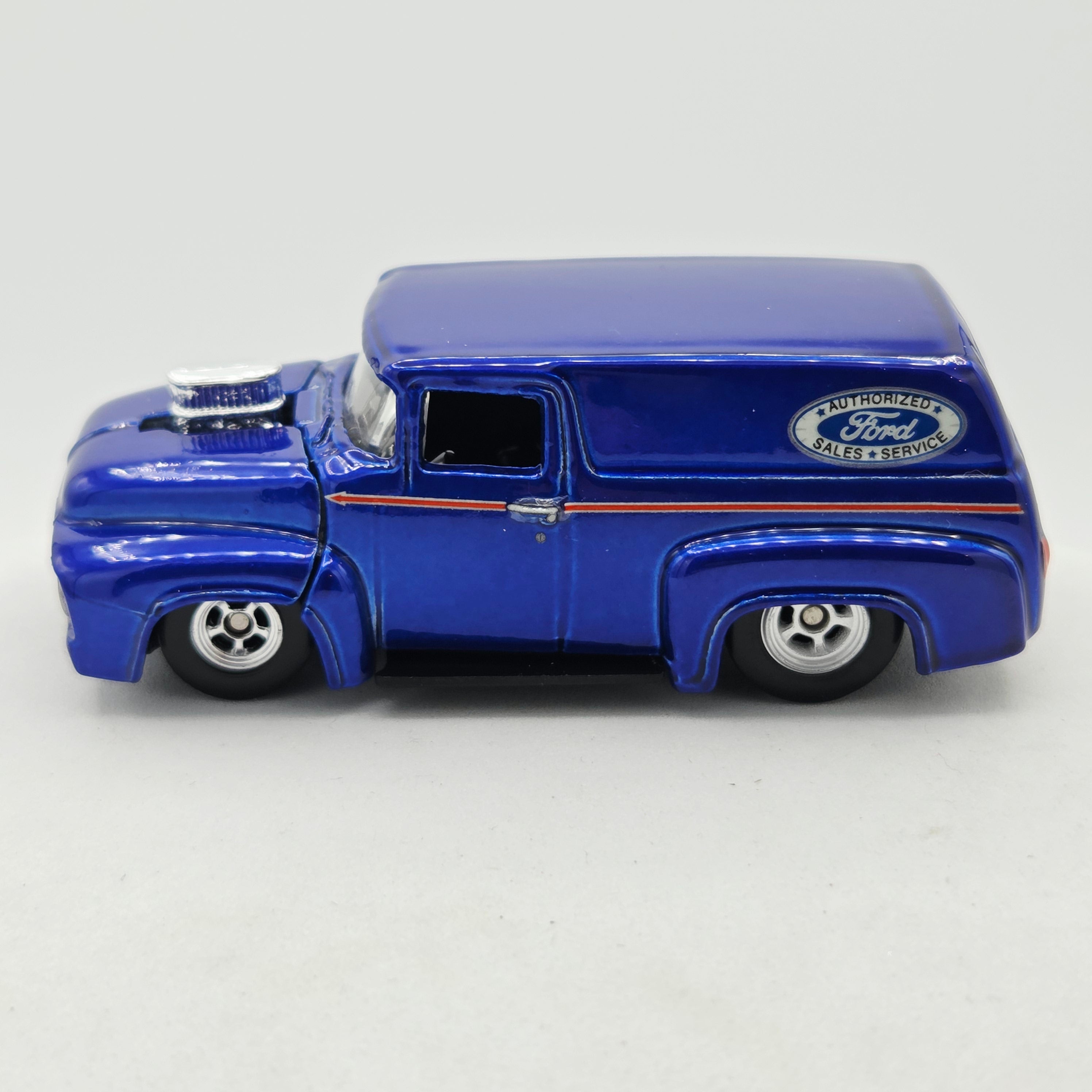 Hot Wheels '56 Ford Truck "Ford Sales & Service" (2002 Petersons Custom Classic Trucks - 100% Hot Wheels)
