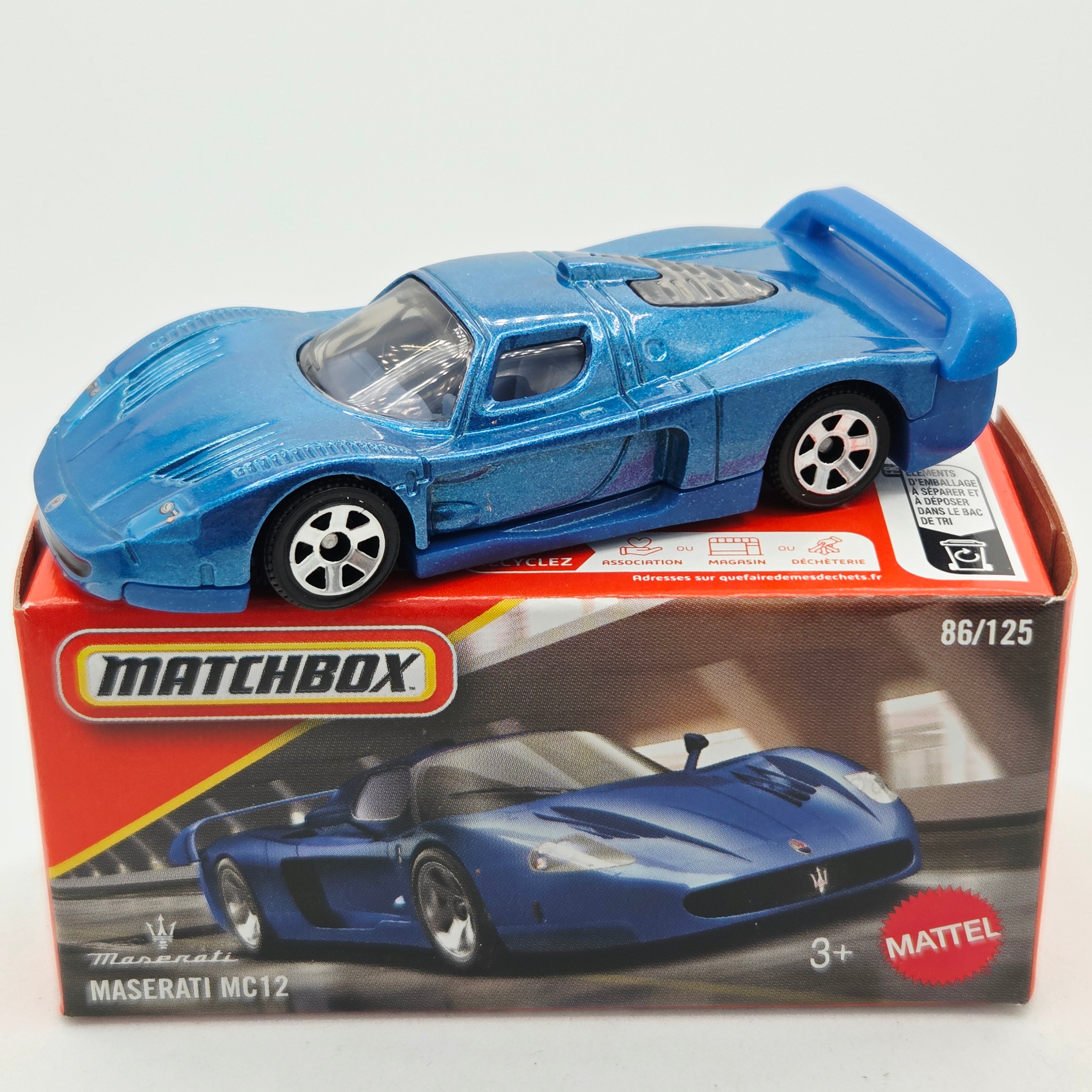 Matchbox '04 Maserati MC12 (2026 Mix 9 K Basic - Power Grabs)