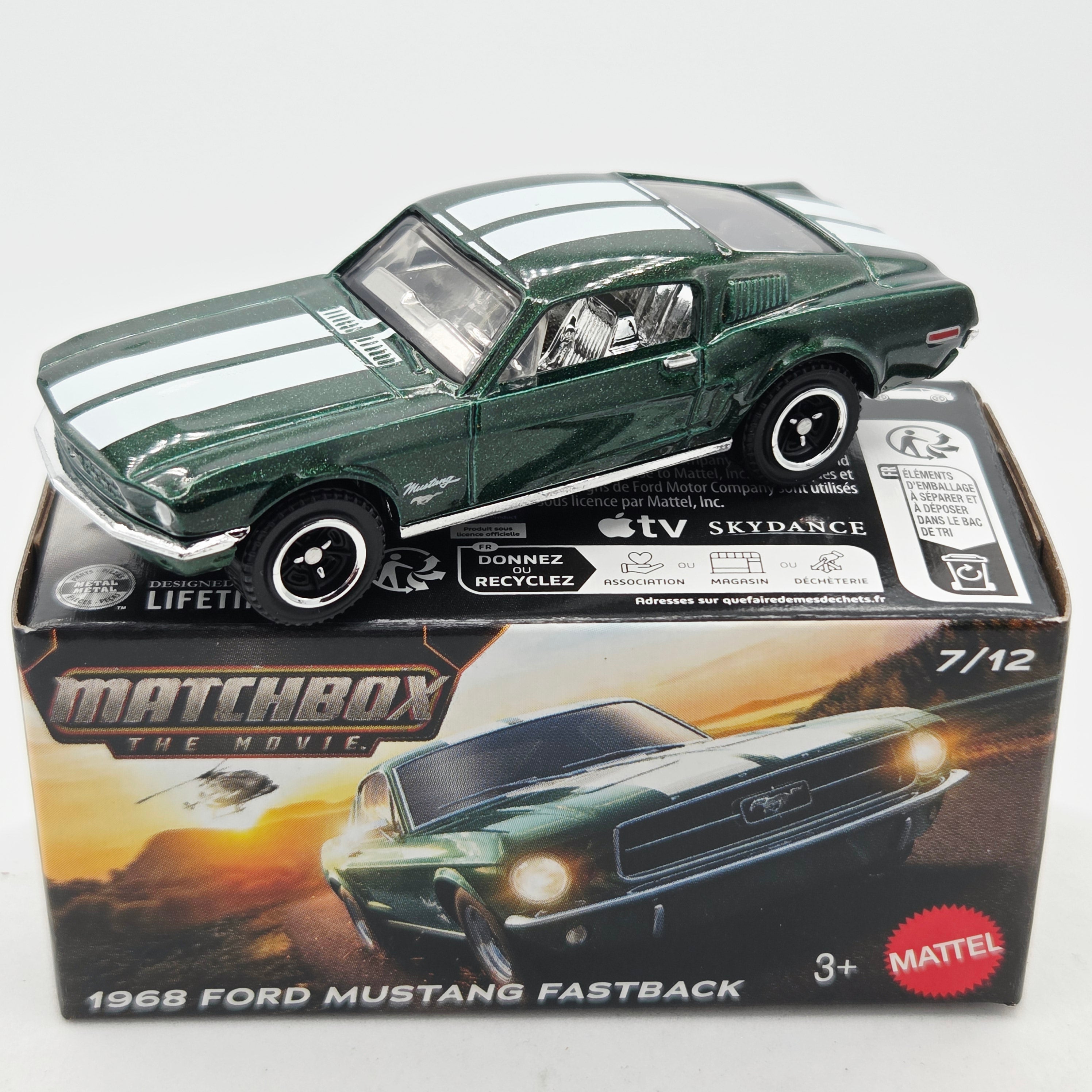 Matchbox '68 Ford Mustang Fastback - Matchbox The Movie (2026 Mix 9 K Basic - Power Grabs)
