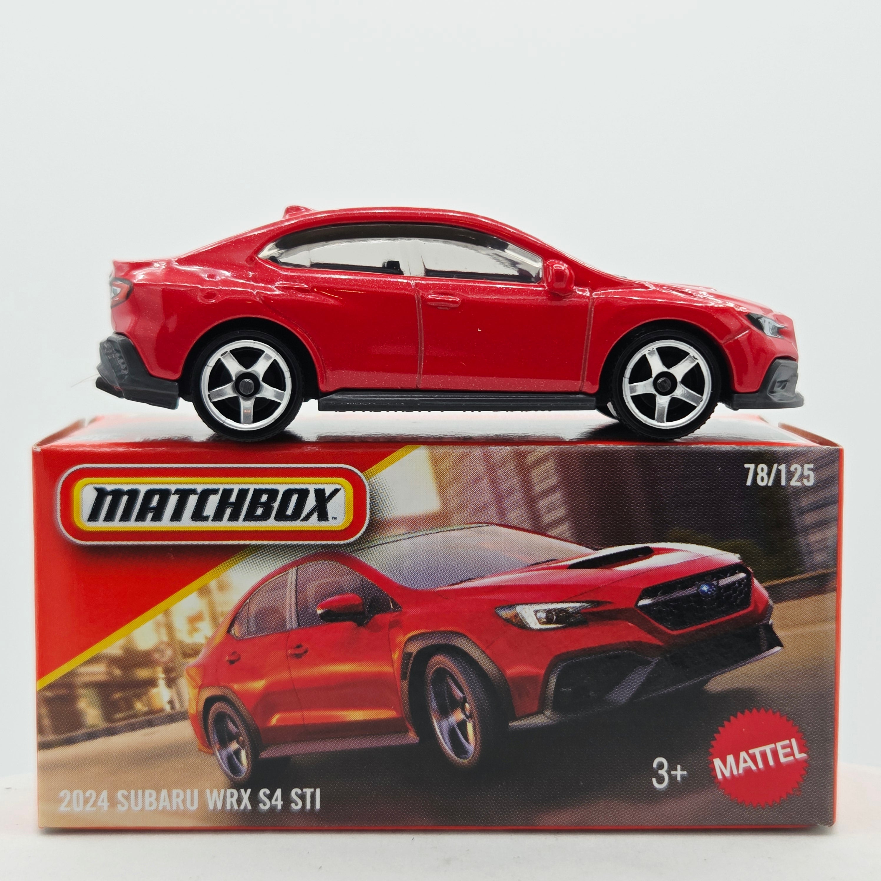 Matchbox '24 Subaru WRX S4 STi (2026 Mix 9 K Basic - Power Grabs)