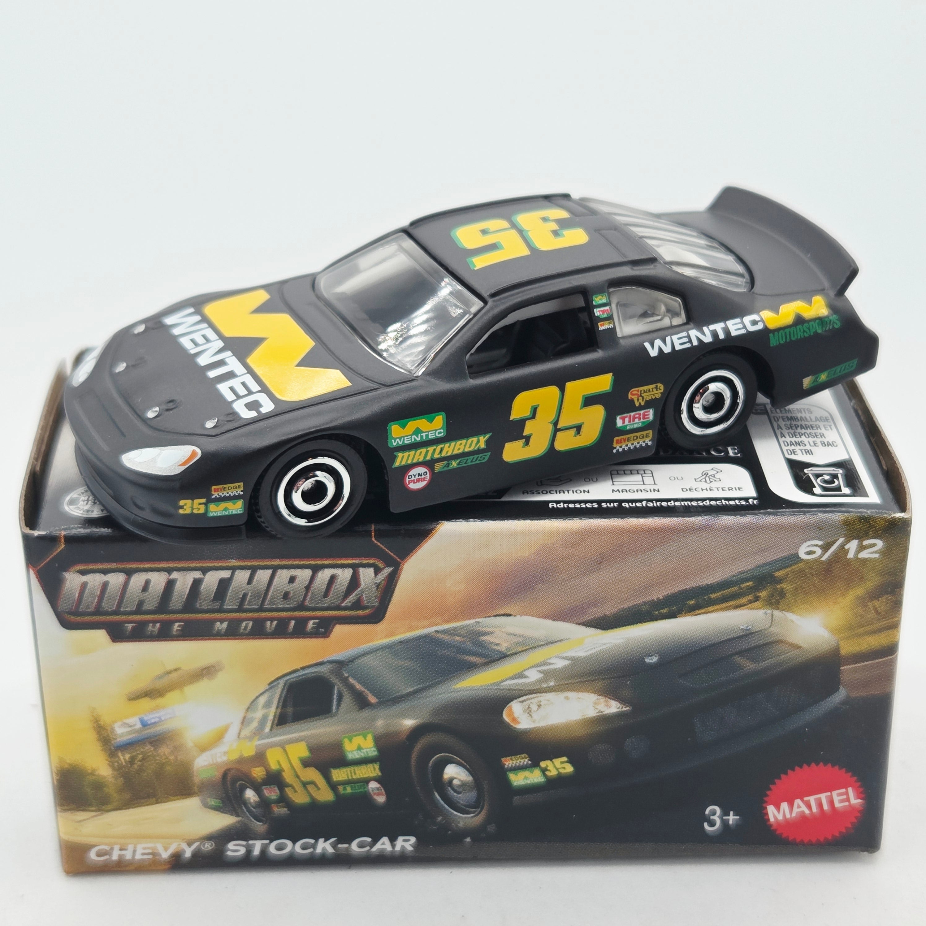 Matchbox Chevy Stock Car - Matchbox The Movie (2026 Mix 9 K Basic - Power Grabs)