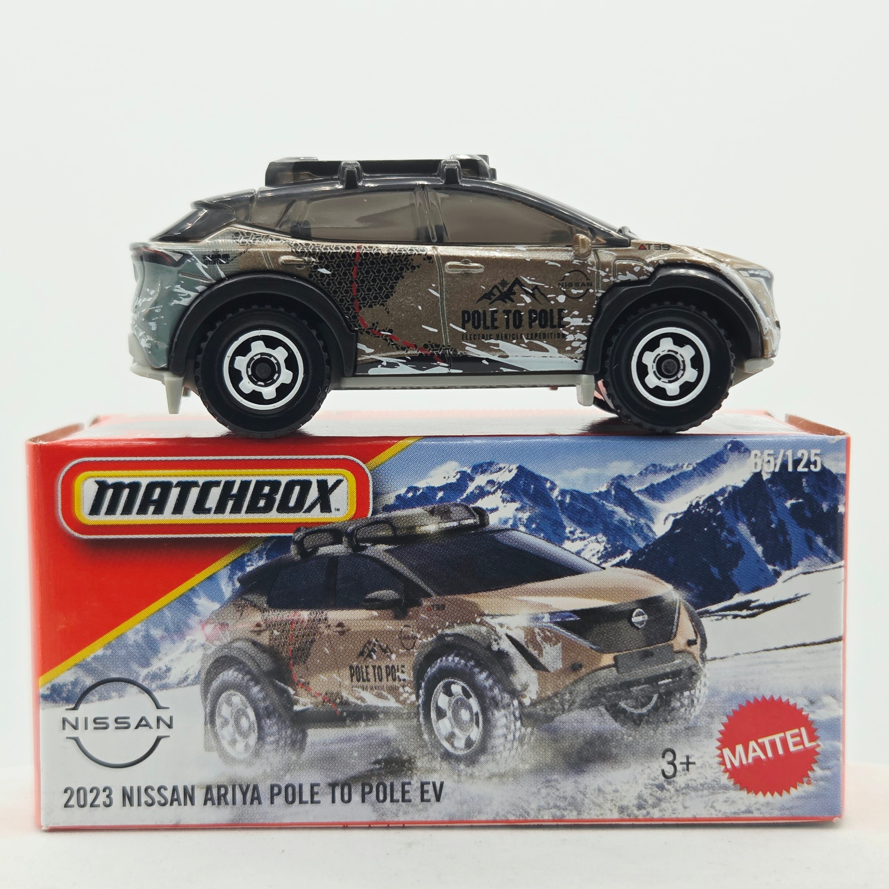 Matchbox '23 Nissan Ariya Pole to Pole EV (2026 Mix 9 K Basic - Power Grabs)
