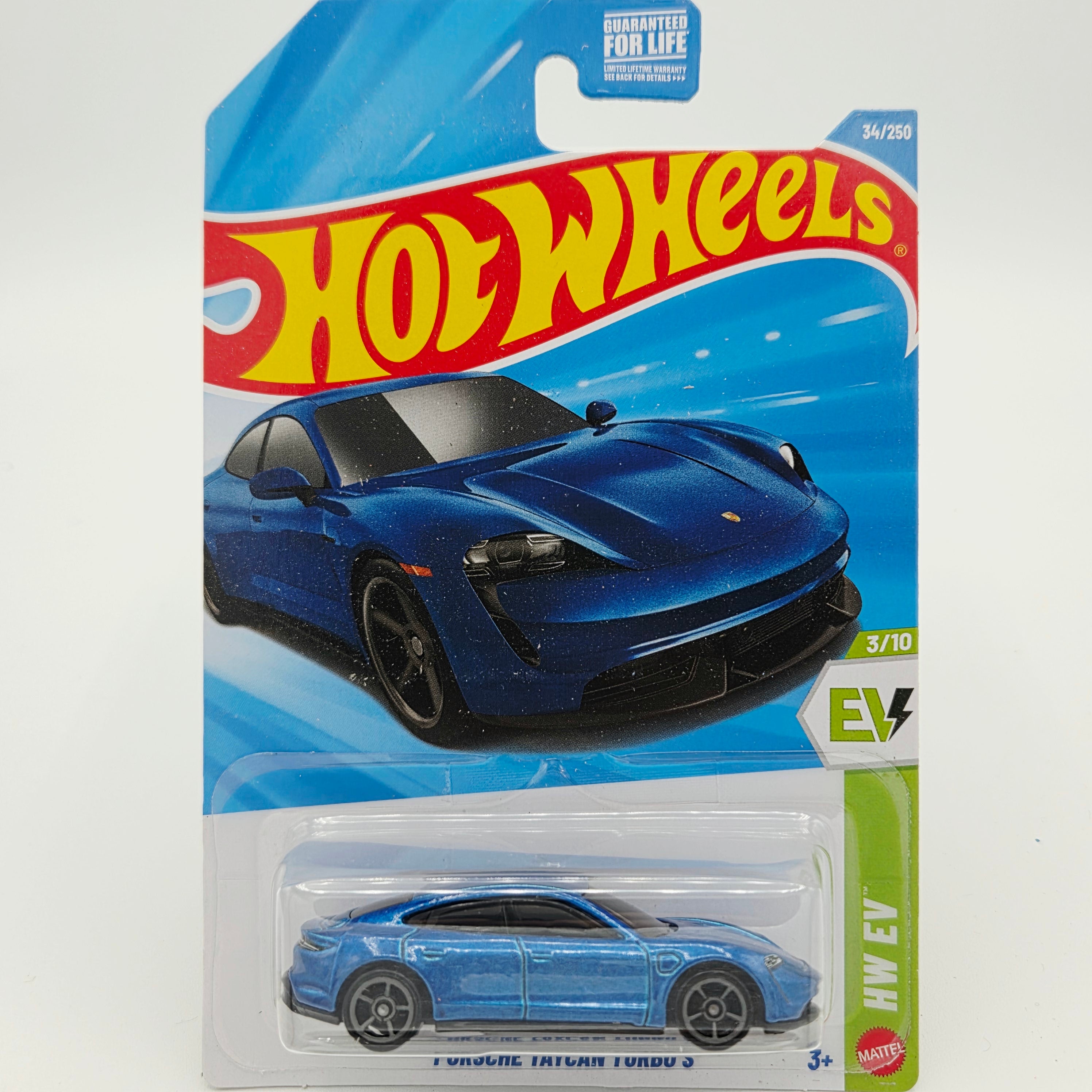 Hot Wheels Porsche Taycan Turbo S (2026 HW Basic Case J - EV)