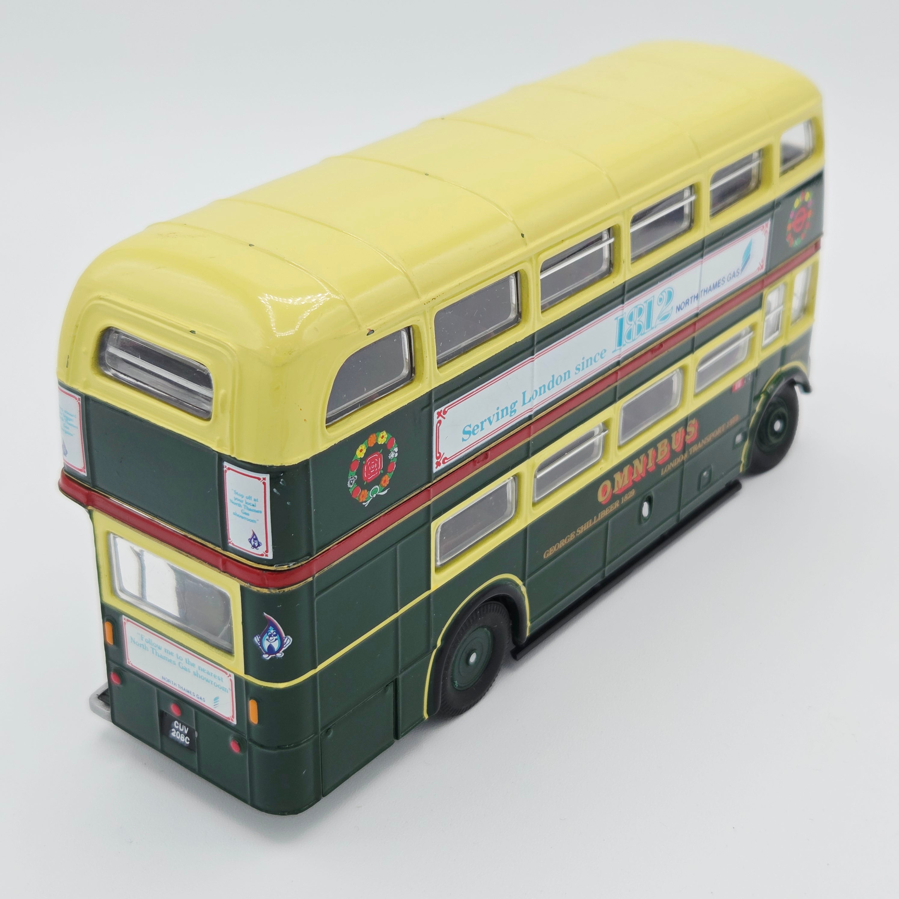 Corgi - AEC Routemaster Double Decker Bus Shillibeer #46305, 1:76 (2011 Corgi Classics - Original Omnibus) * Missing Route Stickers / Shows Light Wear *