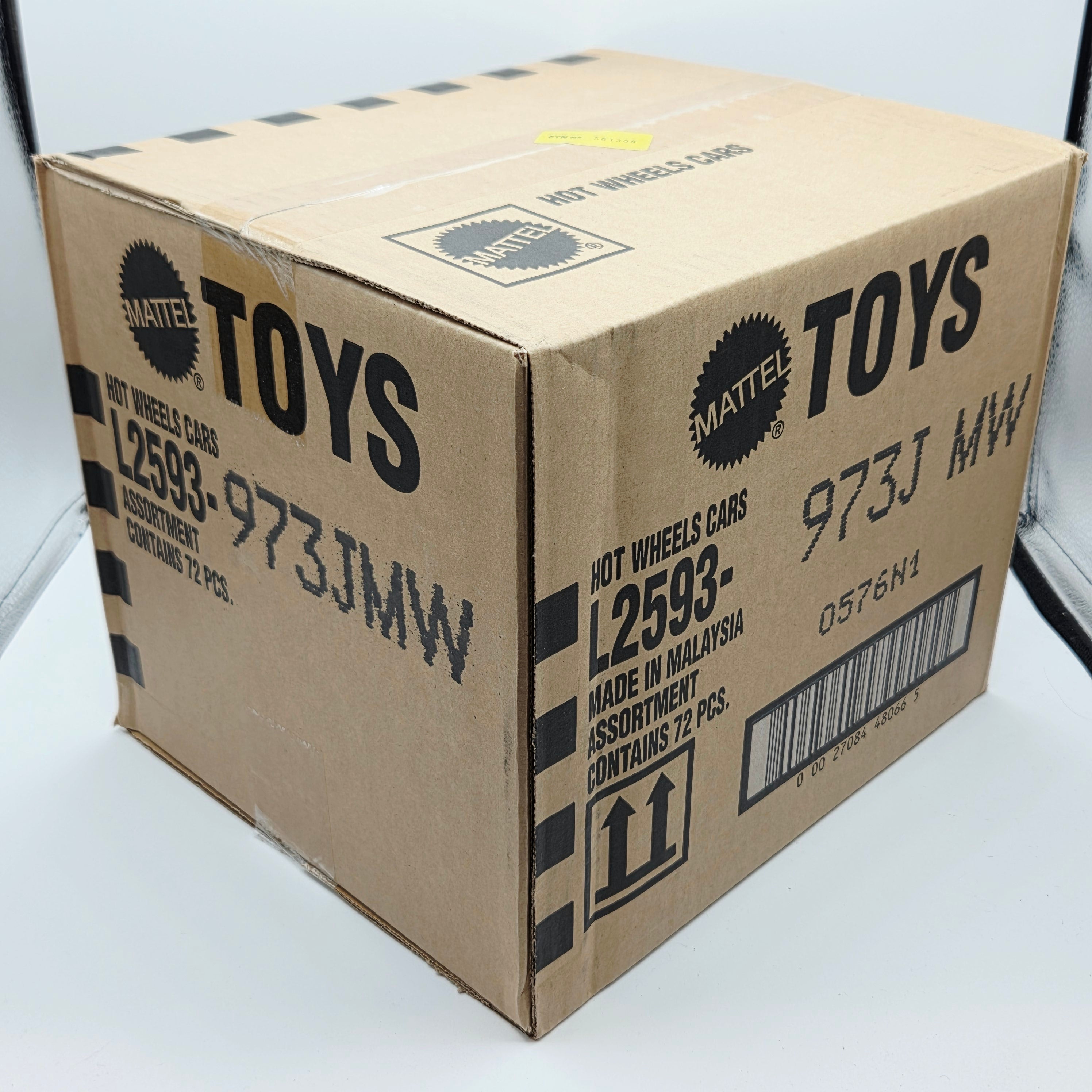 Hot Wheels - Factory Sealed Case - 2026 Basic Case J (72 Car Assortment, Long Card)