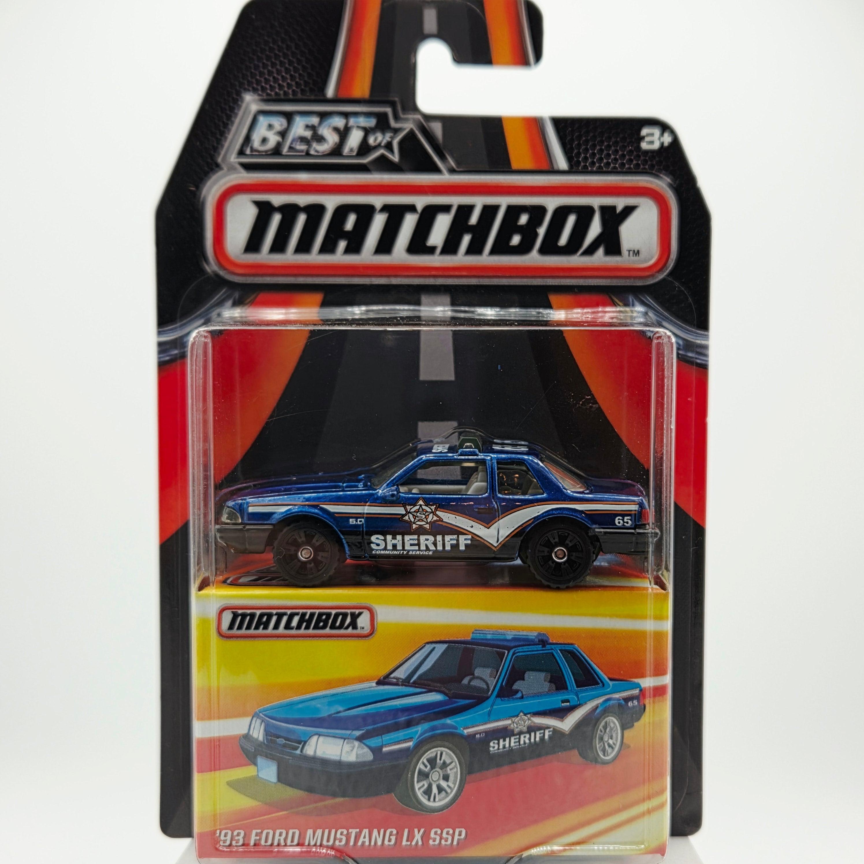 Matchbox '93 Ford Mustang LX SSP Foxbody "Sheriff" (2016 Best of Matchbox - Toys R Us Exclusive)