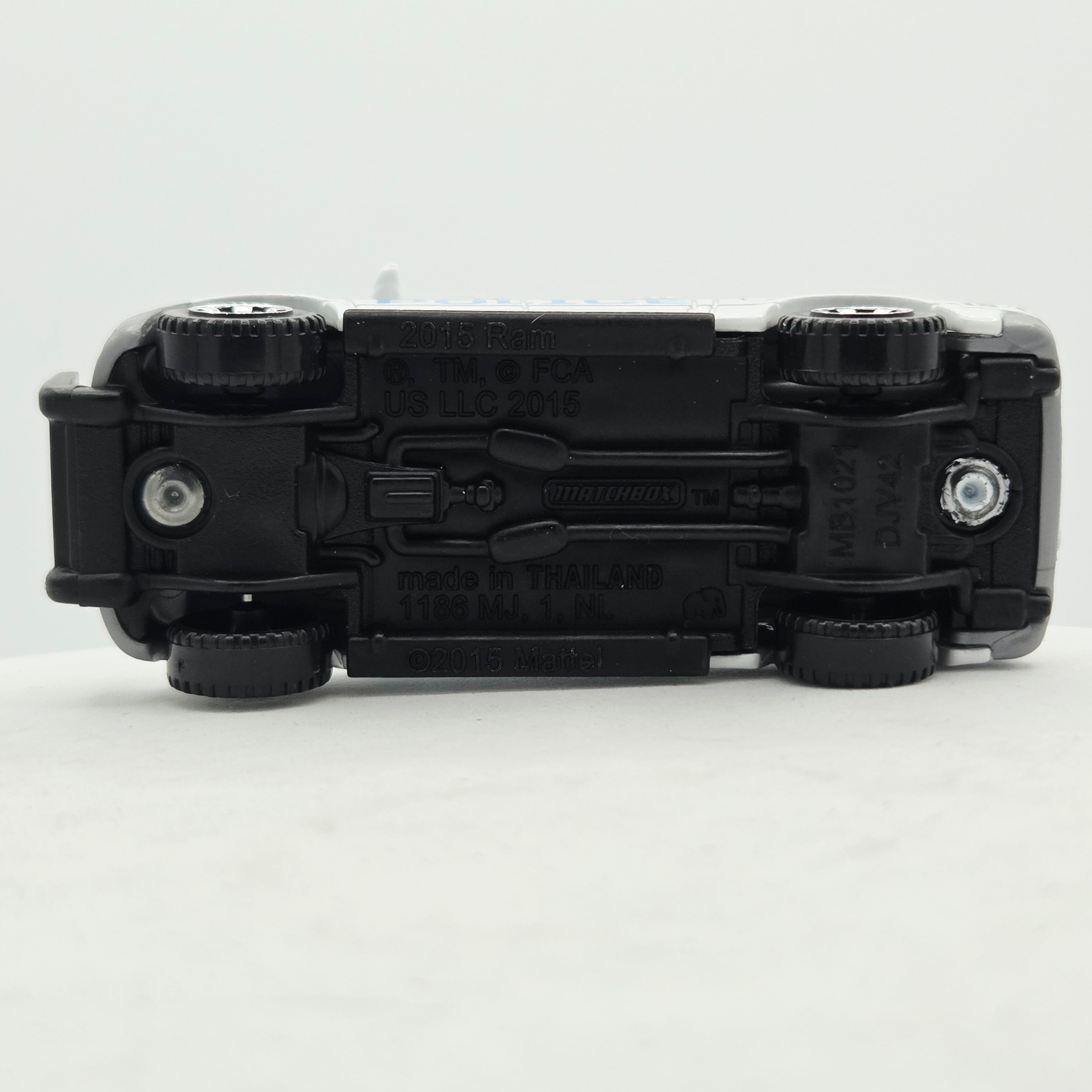 Matchbox '15 Ram 1500 Pickup "Police" (2025 MBX 8 Pack - Multipack Exclusive)