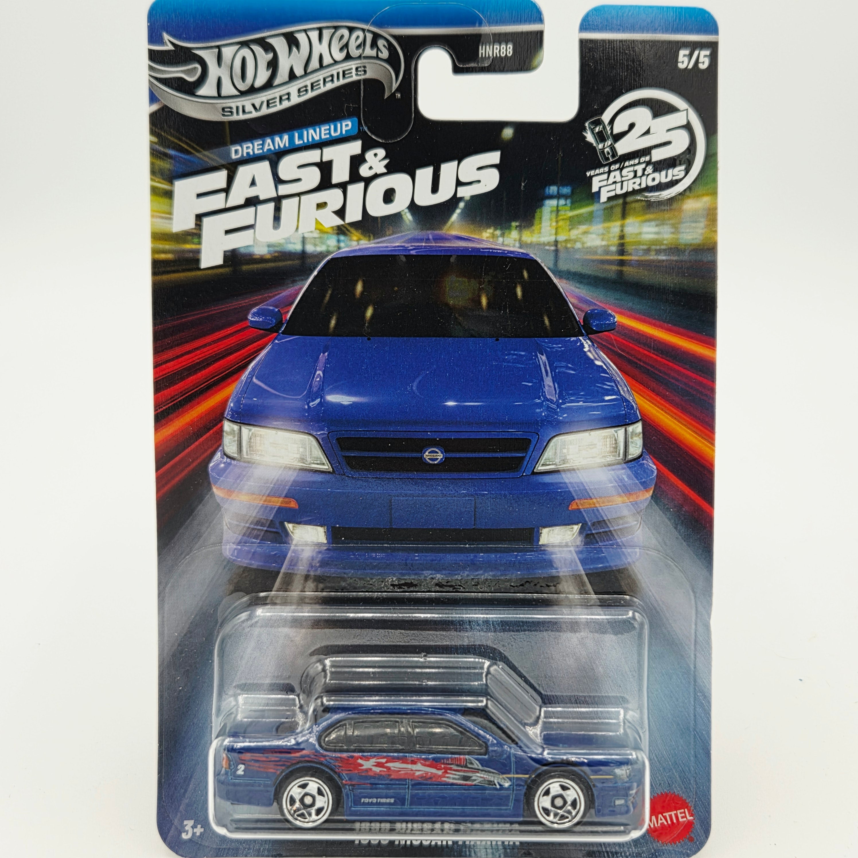 Hot Wheels '99 Nissan Maxima (2026 HW Silver Series - 25 Years of Fast & The Furious)