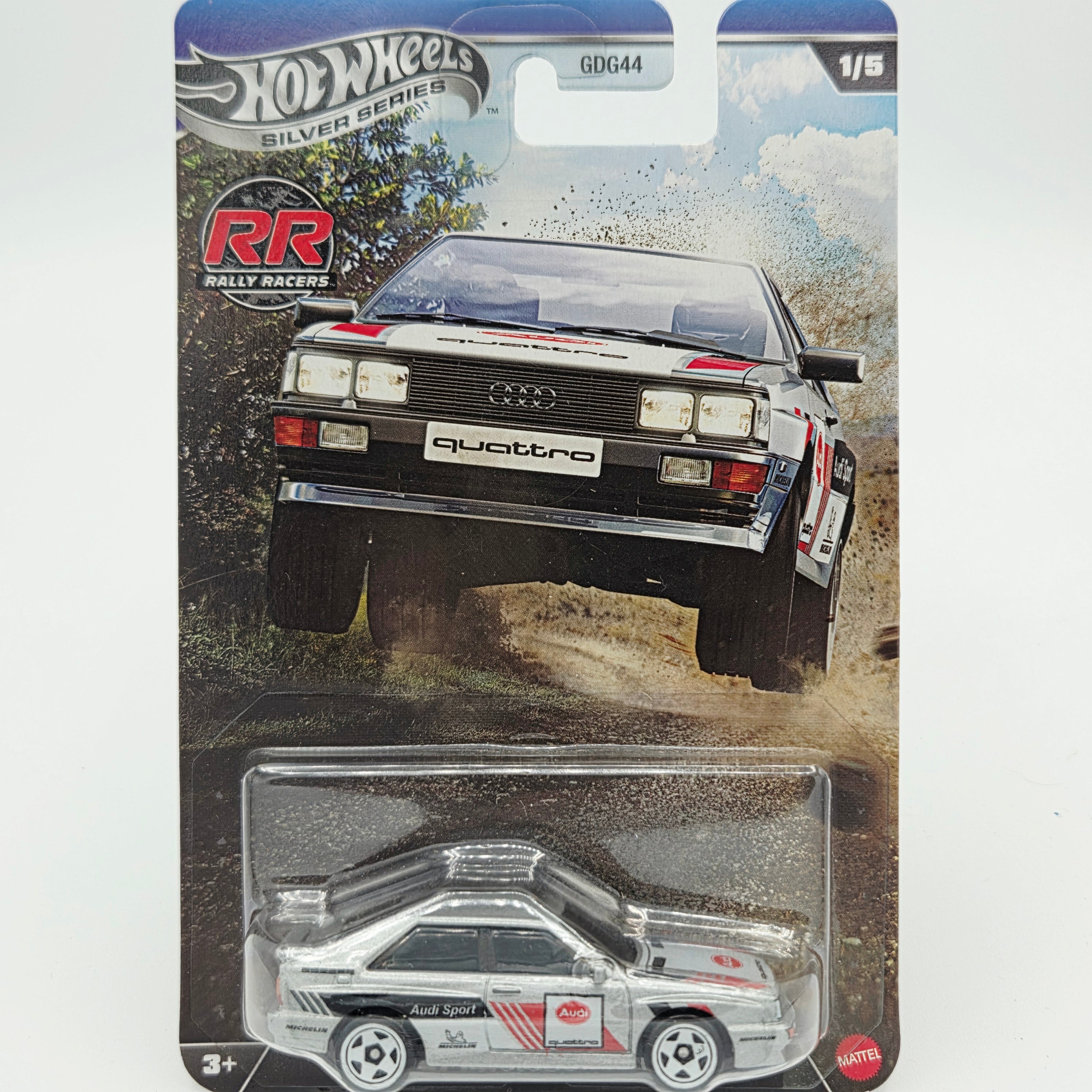 Hot Wheels '87 Audi Quattro (2026 HW Silver Series - Rally Racers - Walmart Exclusive)