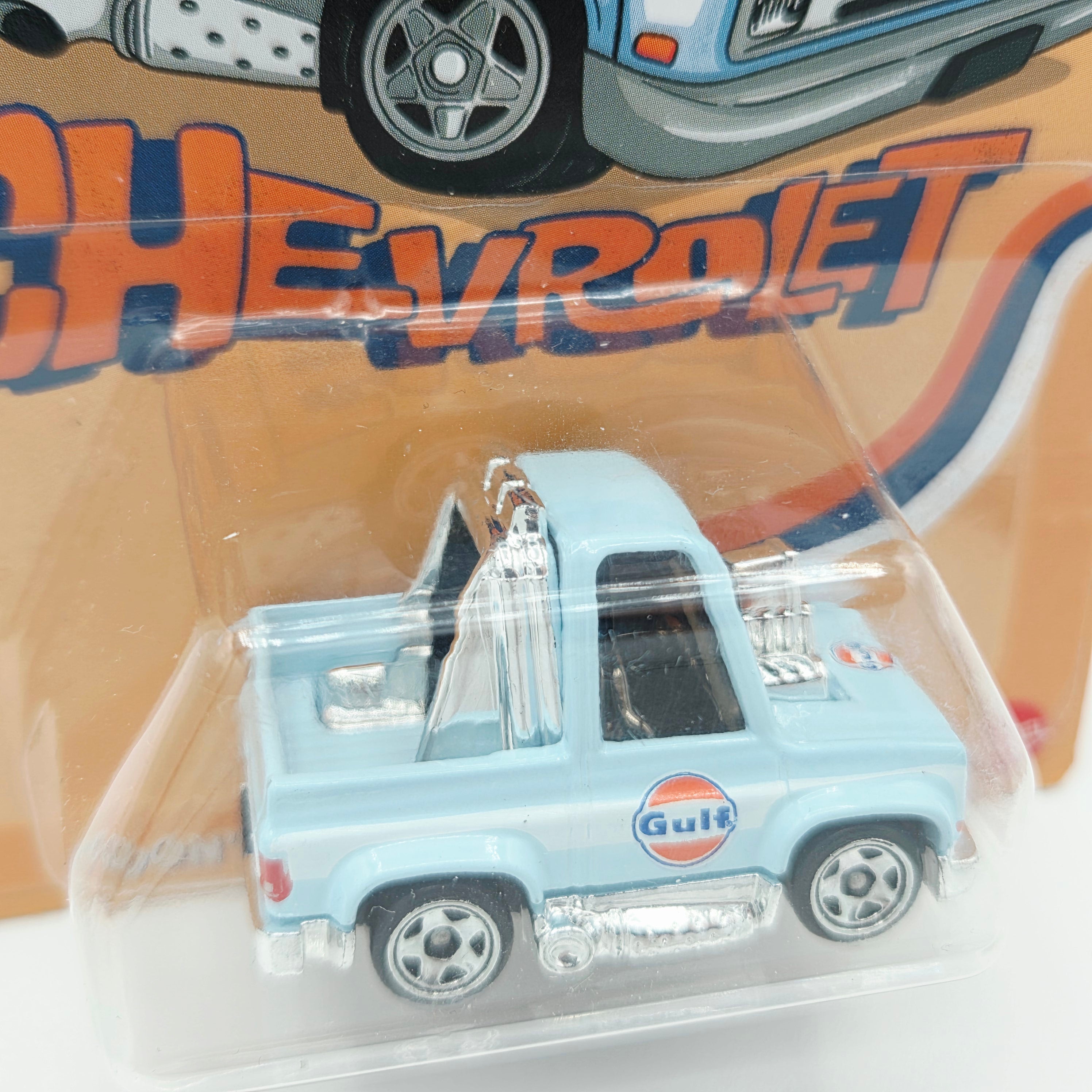 Hot Wheels Toon'd '83 Chevy Silverado (2025 HW Silver Series - Gulf Oil)