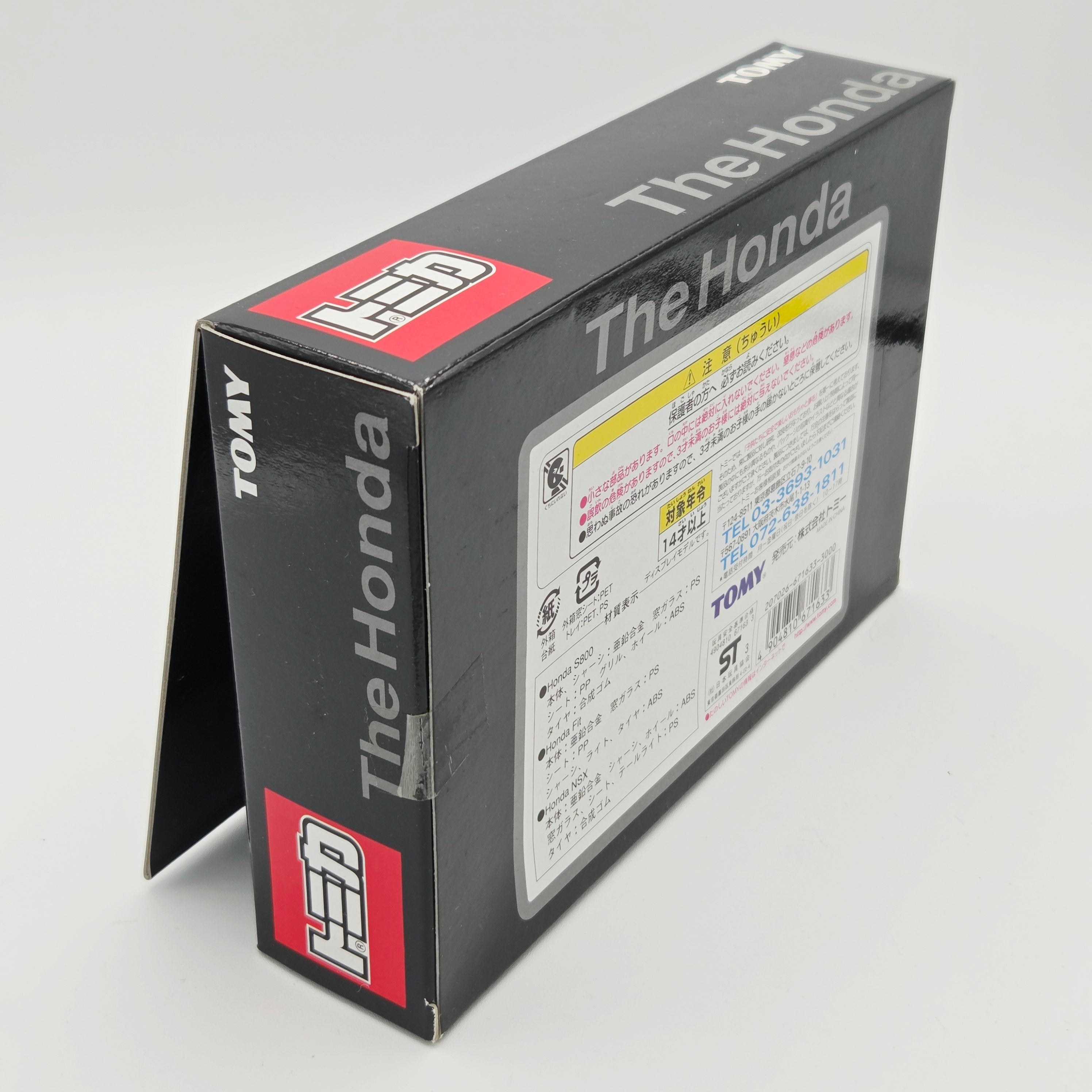 Tomica Tomy - The Honda - Chrome Honda Fit, NSX, S800 - Box Set (3 Cars)
