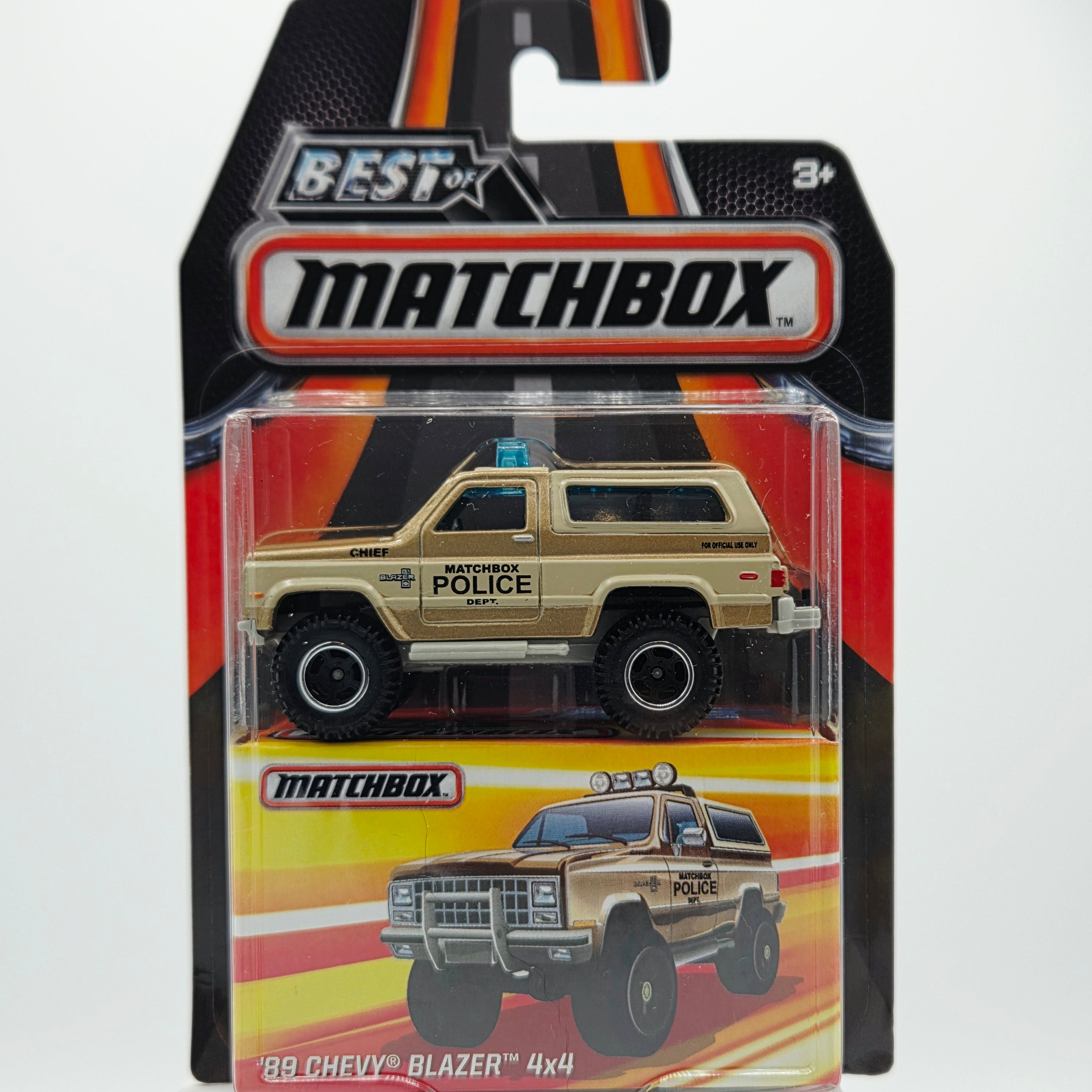 Matchbox '89 Chevy Blazer 4x4 "Police" (2017 Best of Matchbox - Toys R Us Exclusive)