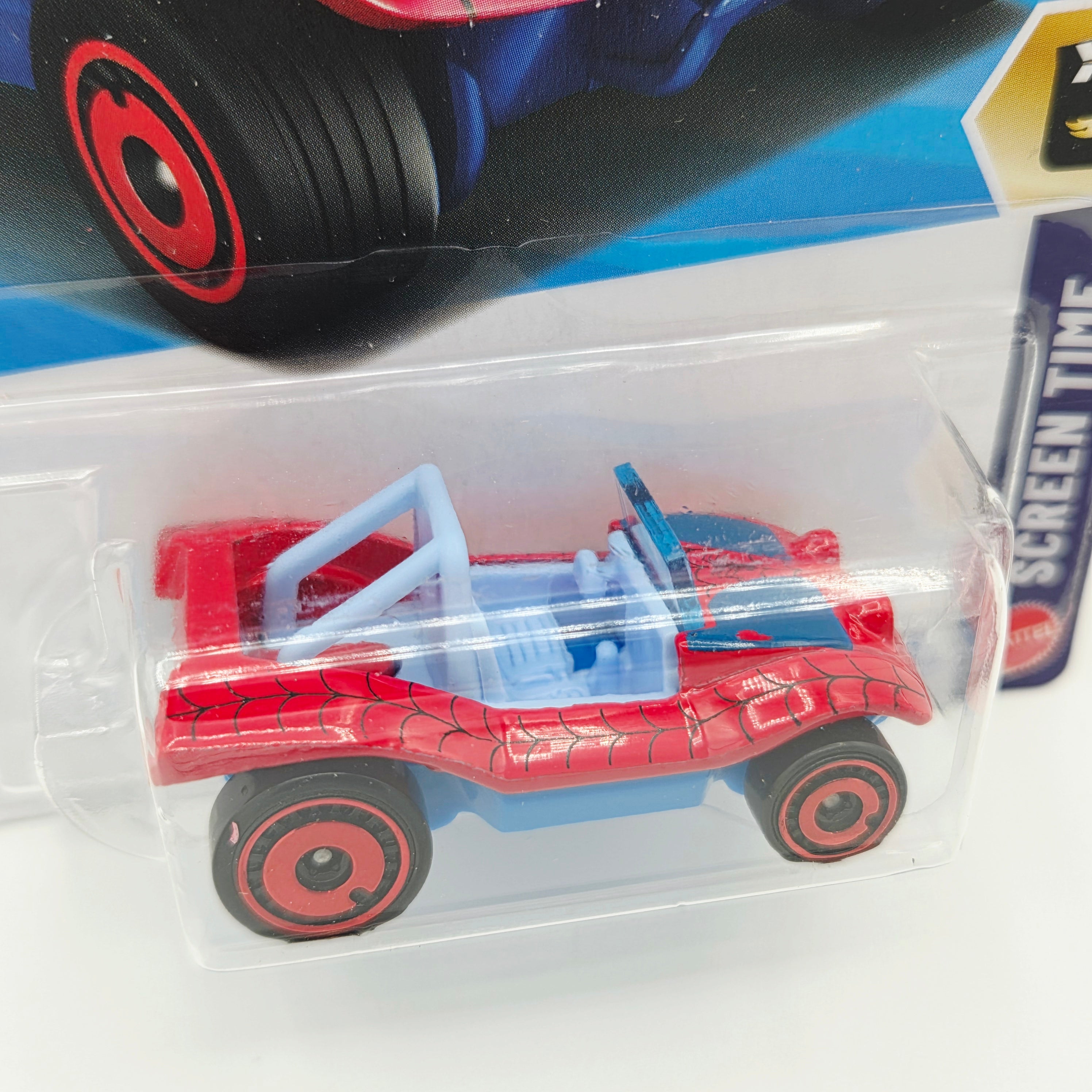 Hot Wheels Spider Mobile - Spiderman (2026 HW Basic Case K - Screen Time)