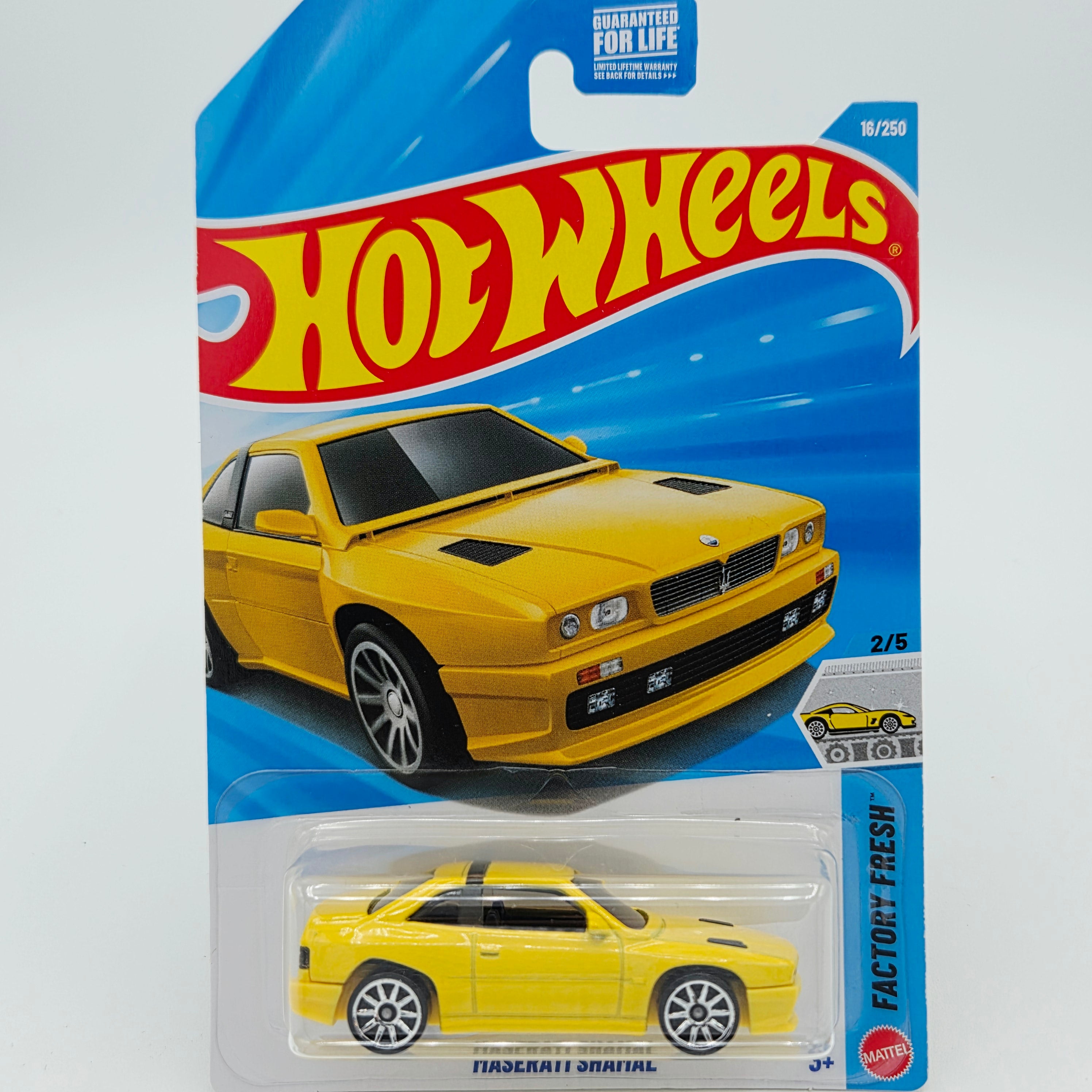 Hot Wheels Maserati Shamal (2026 HW Basic Case K - Factory Fresh)