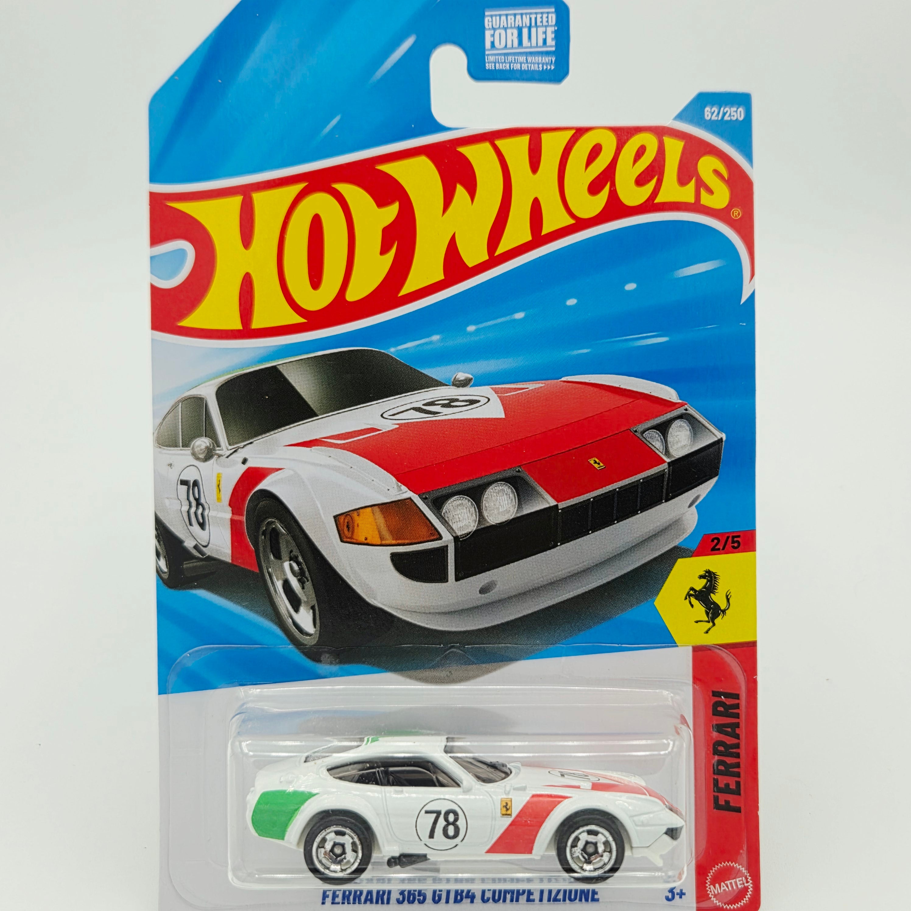 Hot Wheels Ferrari 365 GTB4 Competizone (2026 HW Basic Case K - Ferrari)