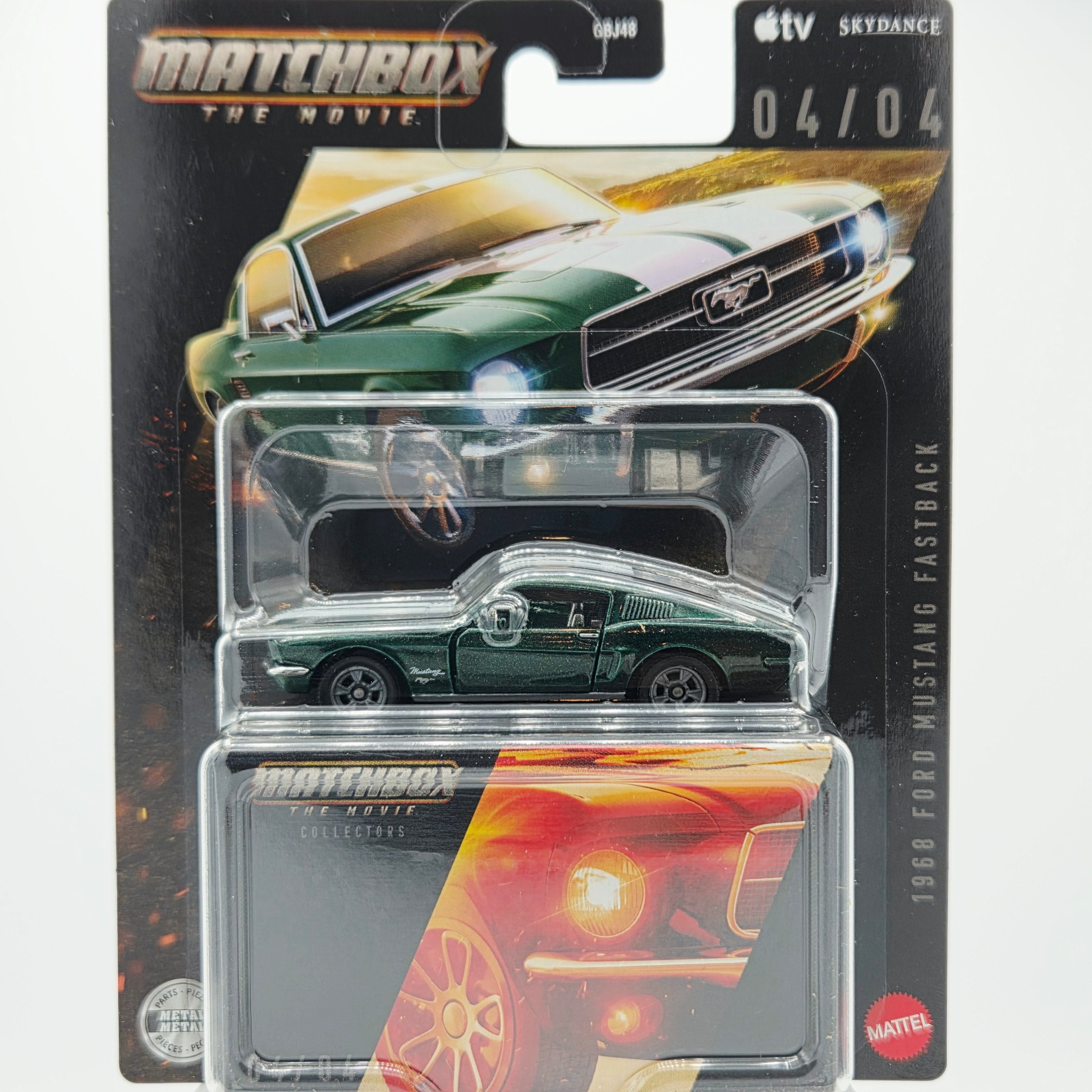 Matchbox '68 Ford Mustang Fastback - The Movie (2026 Premium Collectors Series - Mix 4 Case H)