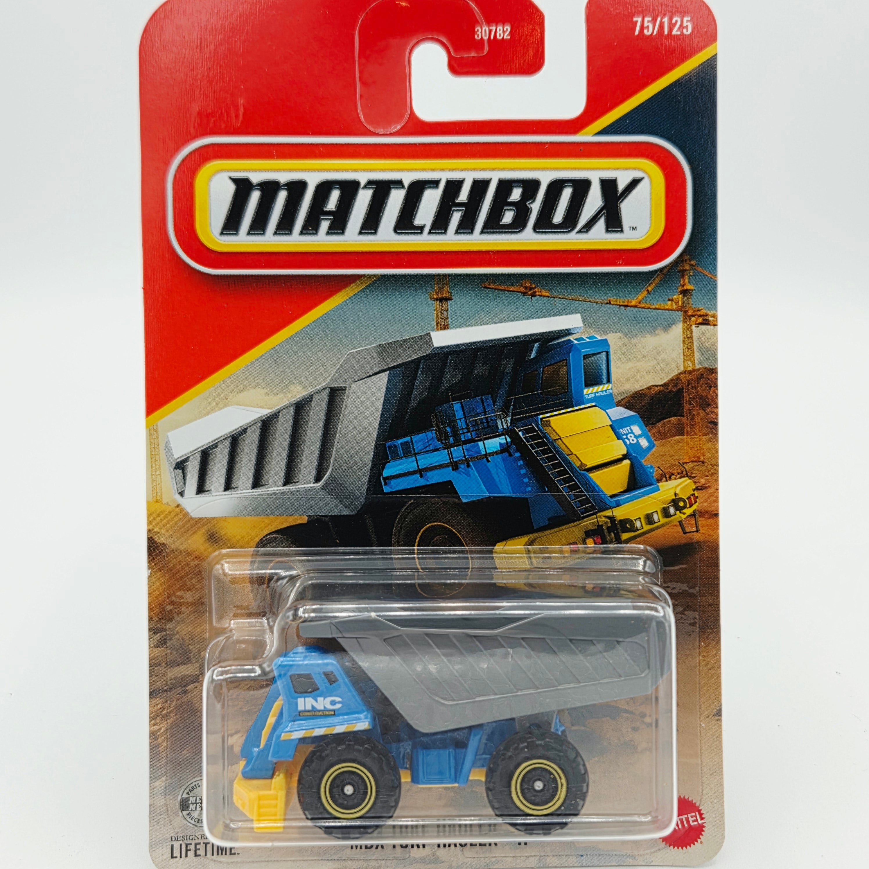 Matchbox MBX Turf Hauler II "INC Construction" (2026 Mix 7 H Basic)