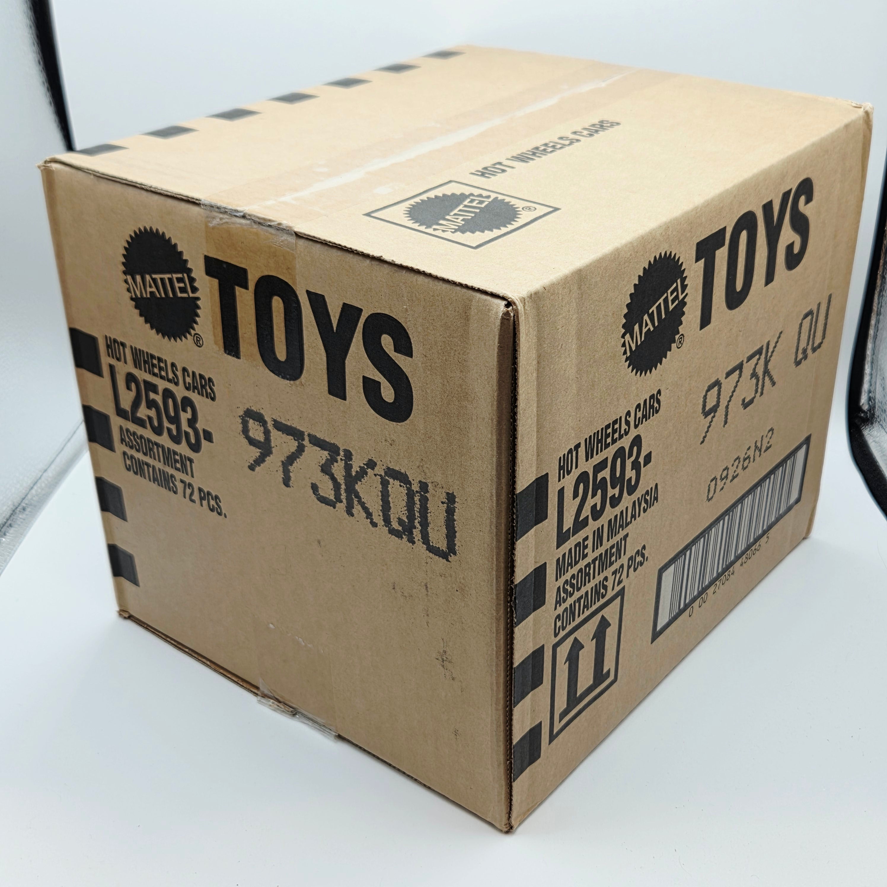 Hot Wheels - Factory Sealed Case - 2026 Basic Case K (72 Car Assortment, Long Card)