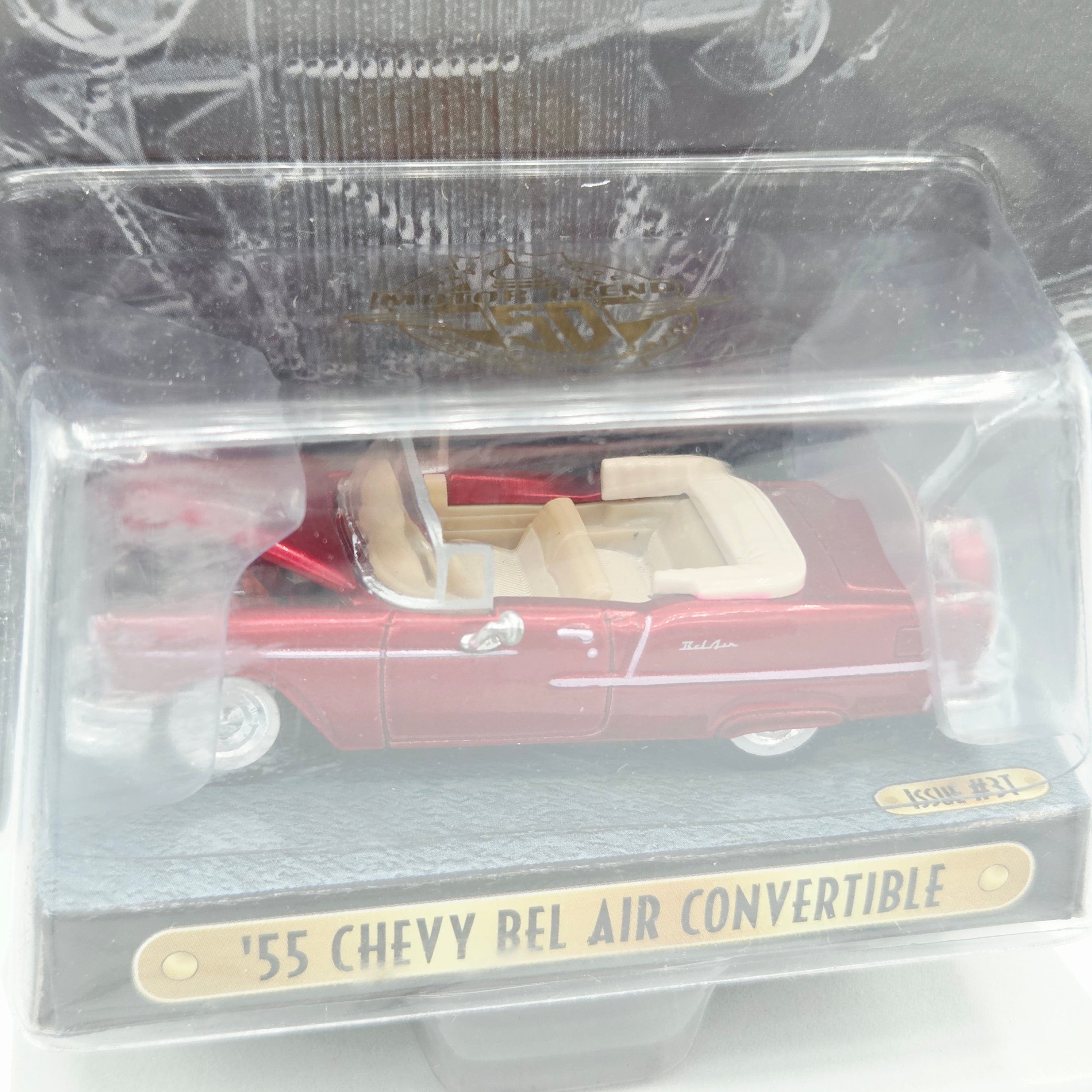 Racing Champions '55 Chevy Bel Air Convertible - 1:64 (1999 Mint Edition - Motor Trend - Target Store Exclusive)