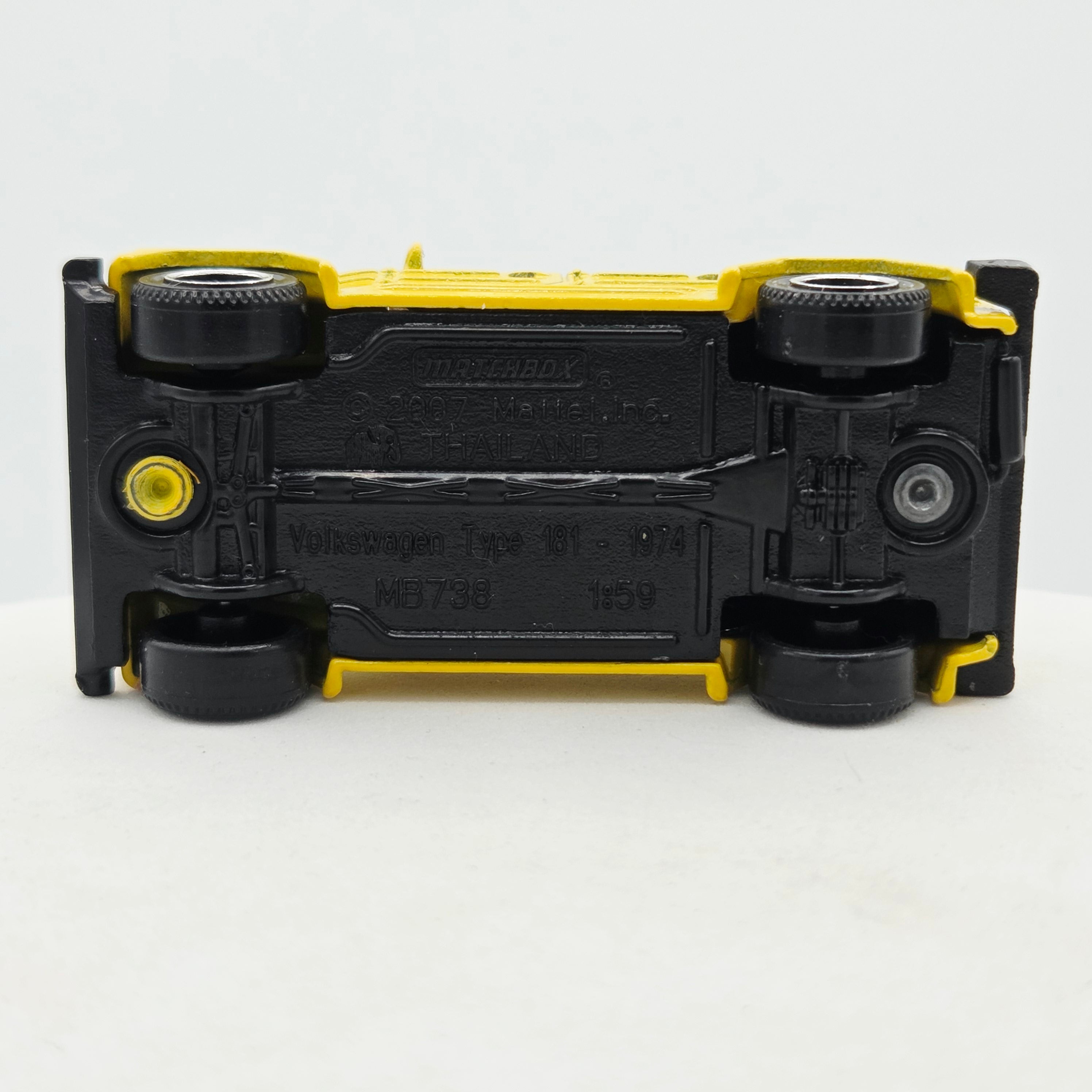 Matchbox '74 Volkswagen Type 181 - VW Thing (2008 MBX Basic - Outdoor Sportsman)