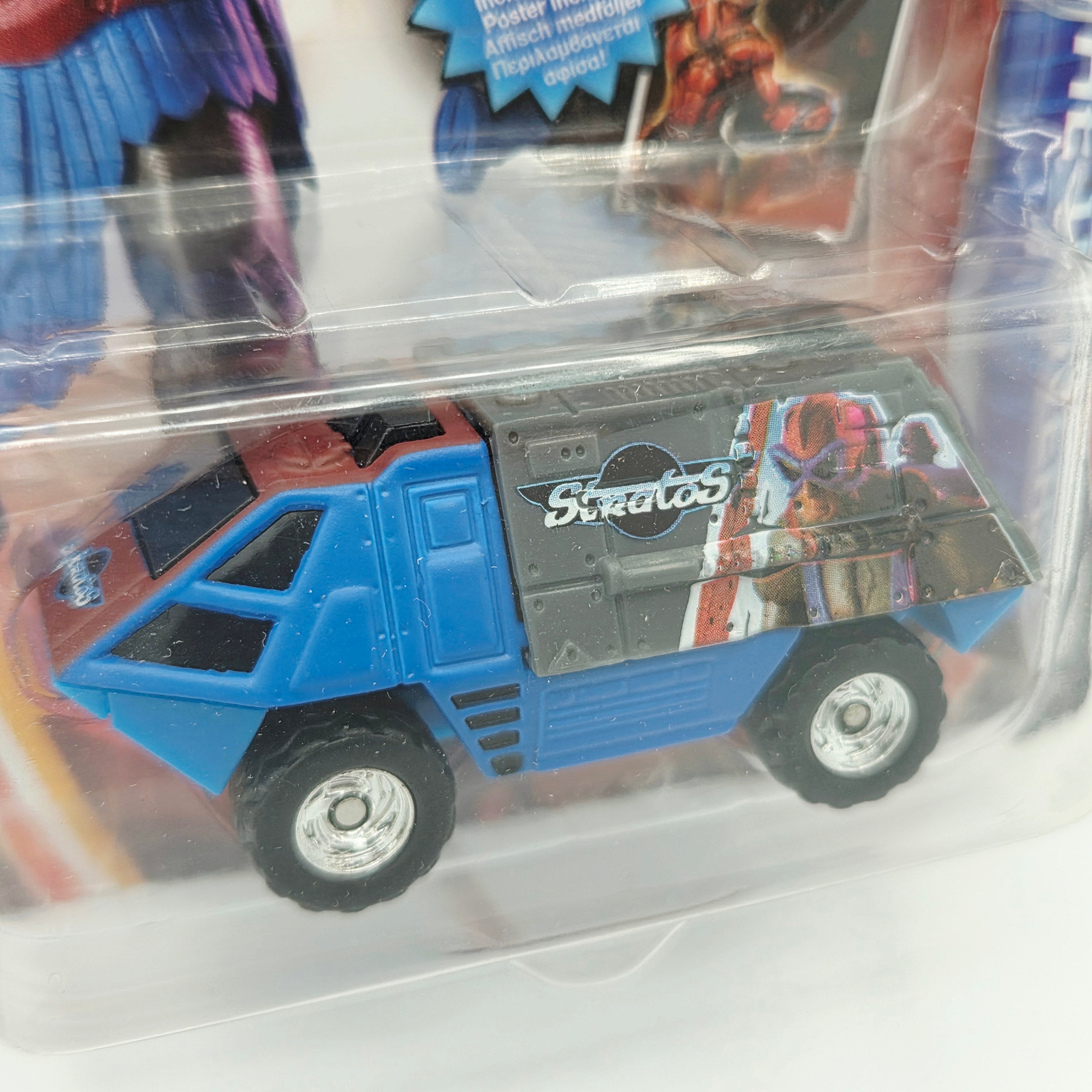Matchbox Armored Response Vehicle "Stratos" w/ Poster (2002 MBX Collectibles - Masters of the Universe)