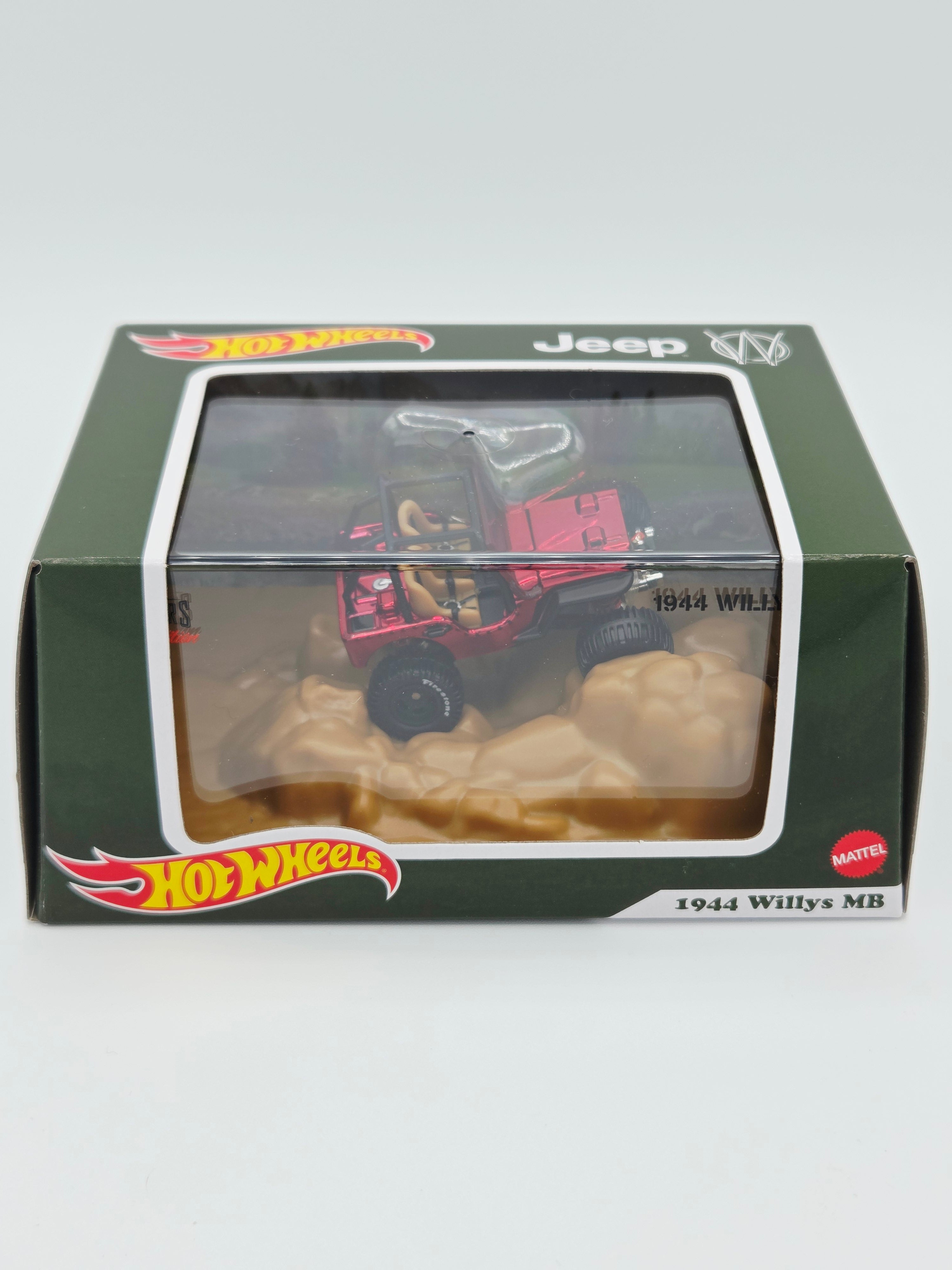 Hot Wheels '44 Jeep Willys MB (2021 RLC Red Line Club Exclusive)