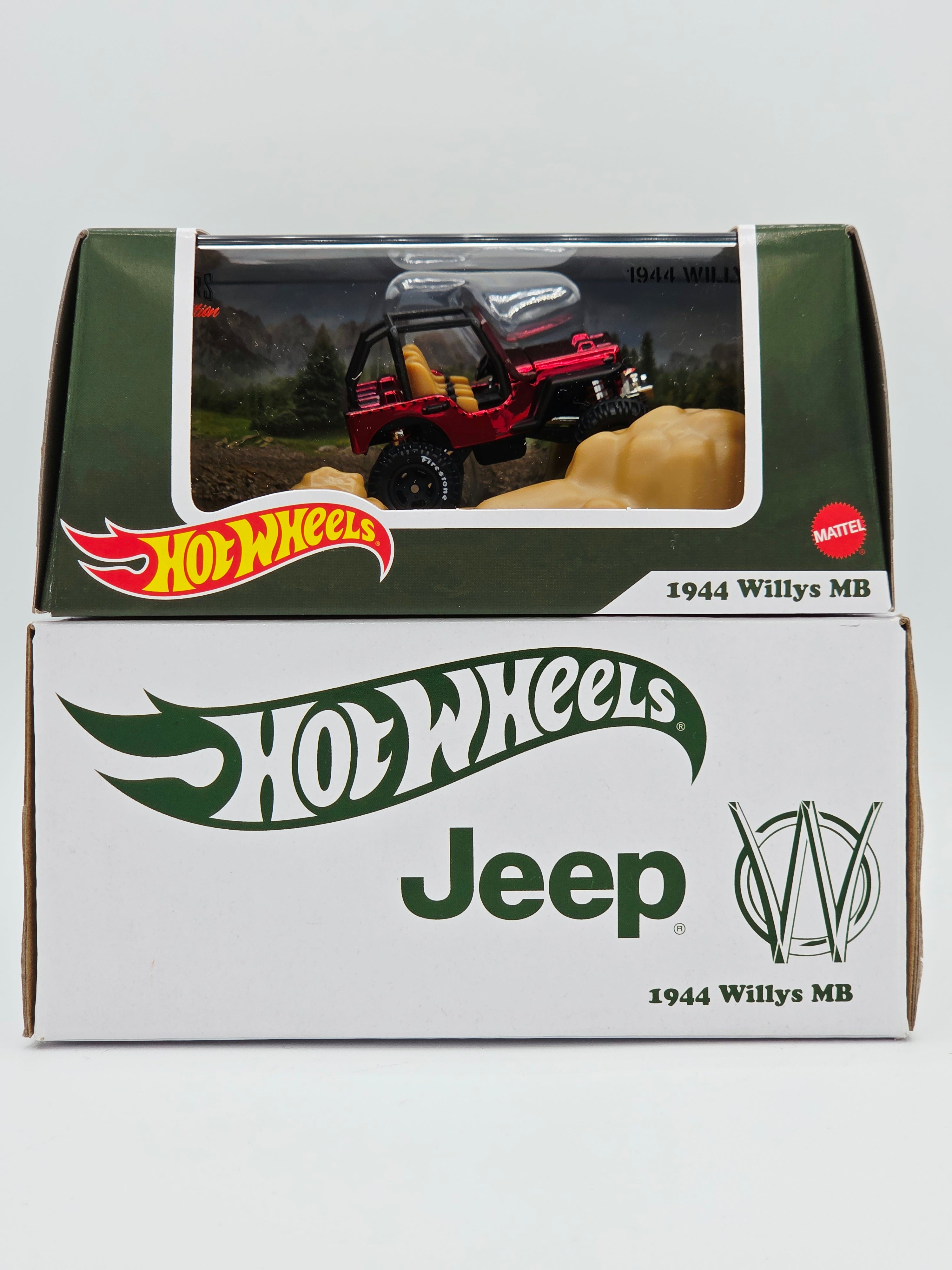Hot Wheels '44 Jeep Willys MB (2021 RLC Red Line Club Exclusive)