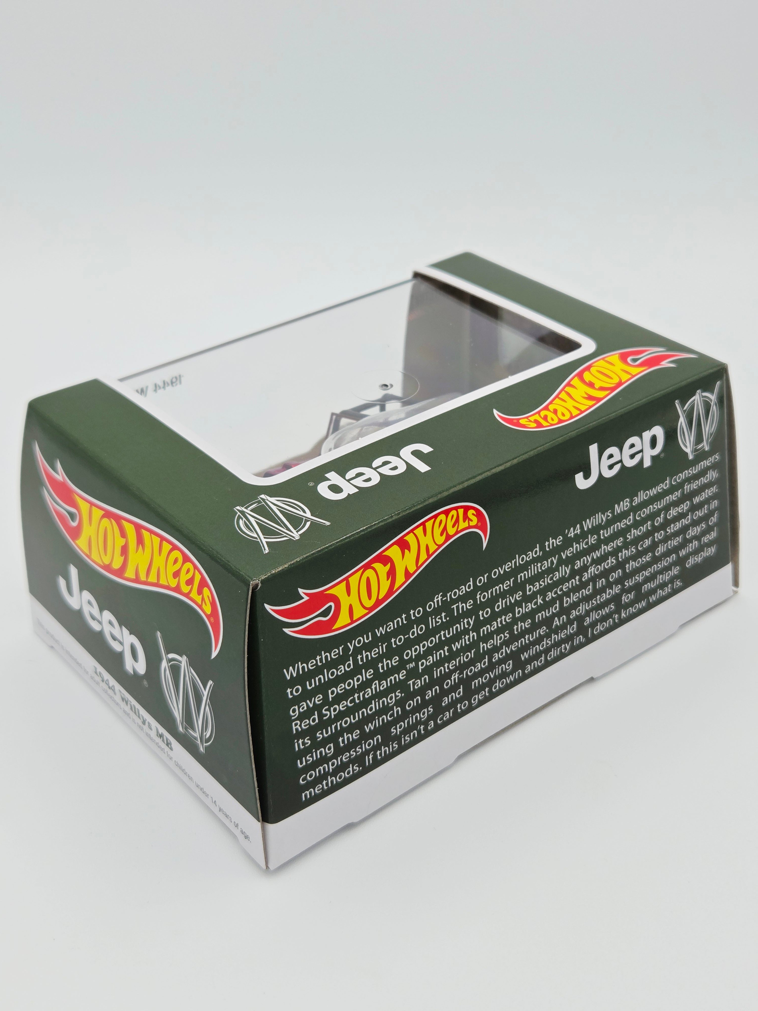 Hot Wheels '44 Jeep Willys MB (2021 RLC Red Line Club Exclusive)