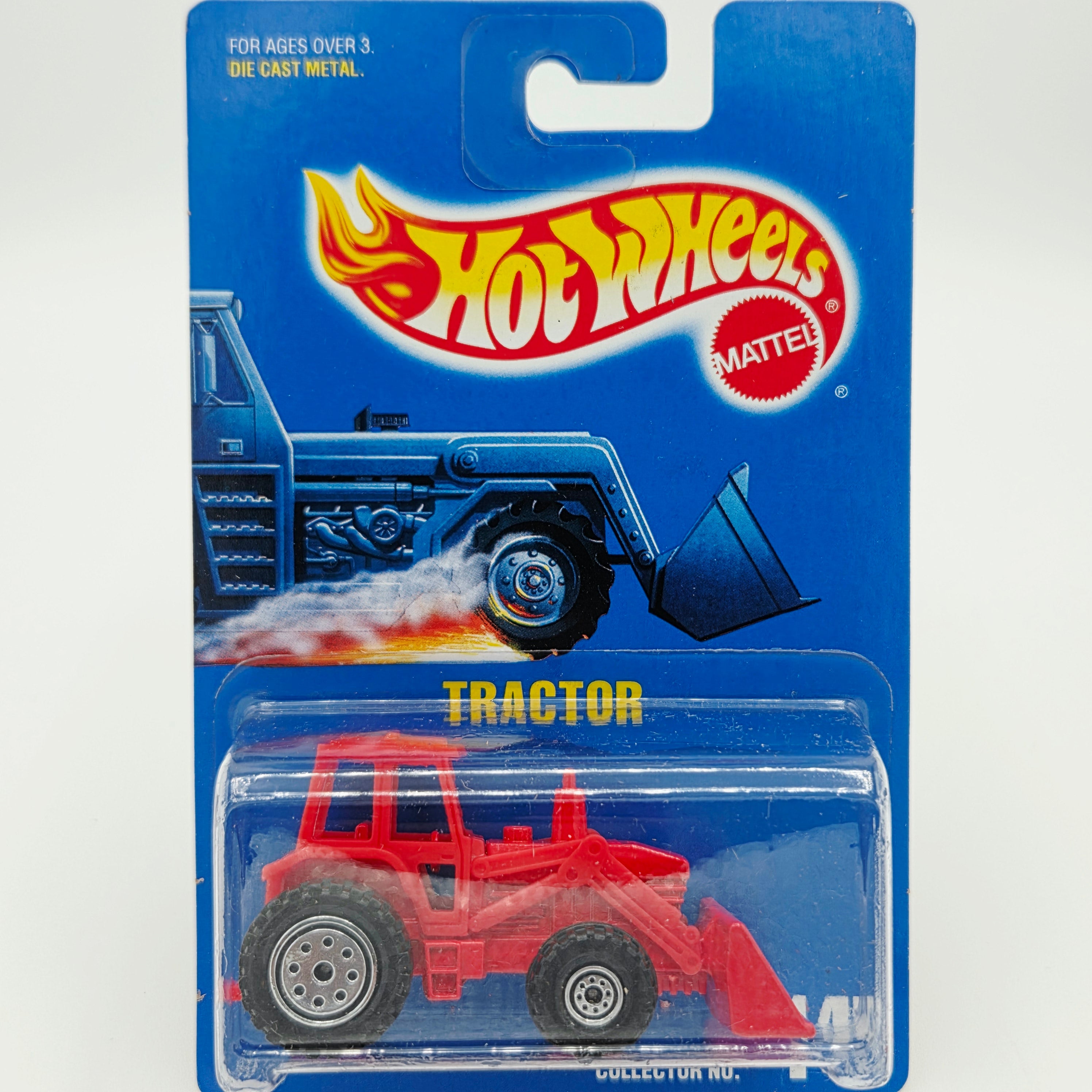 Hot Wheels Tractor #145 - Red (1991 HW Basic / Mainline)