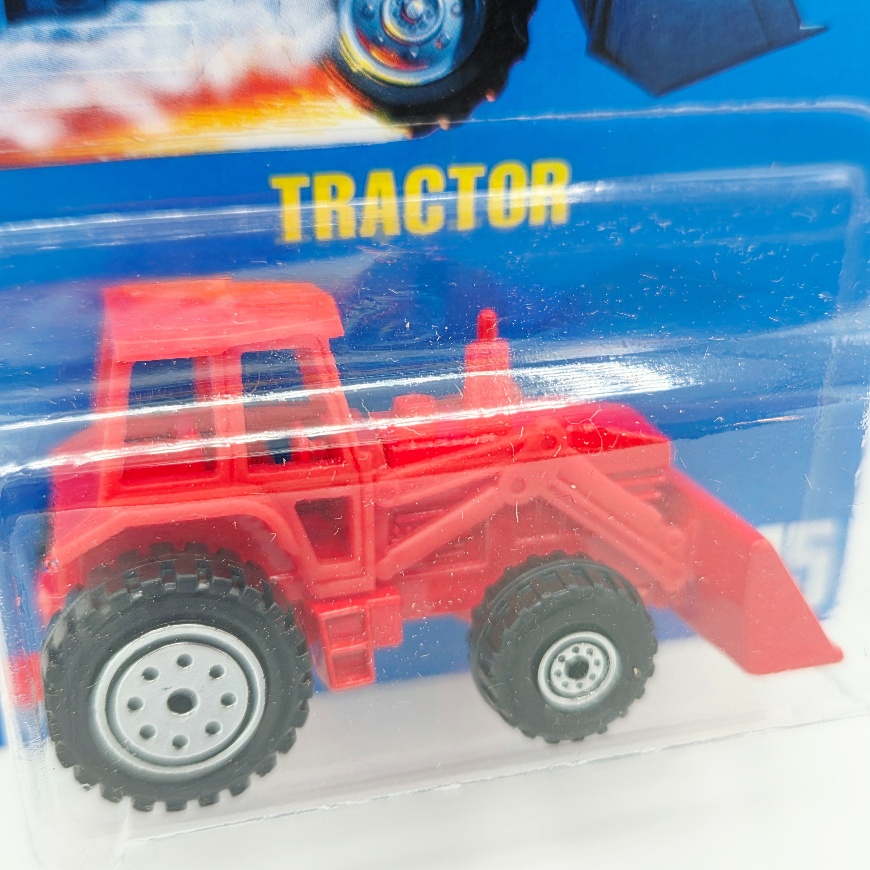 Hot Wheels Tractor #145 - Red (1991 HW Basic / Mainline)