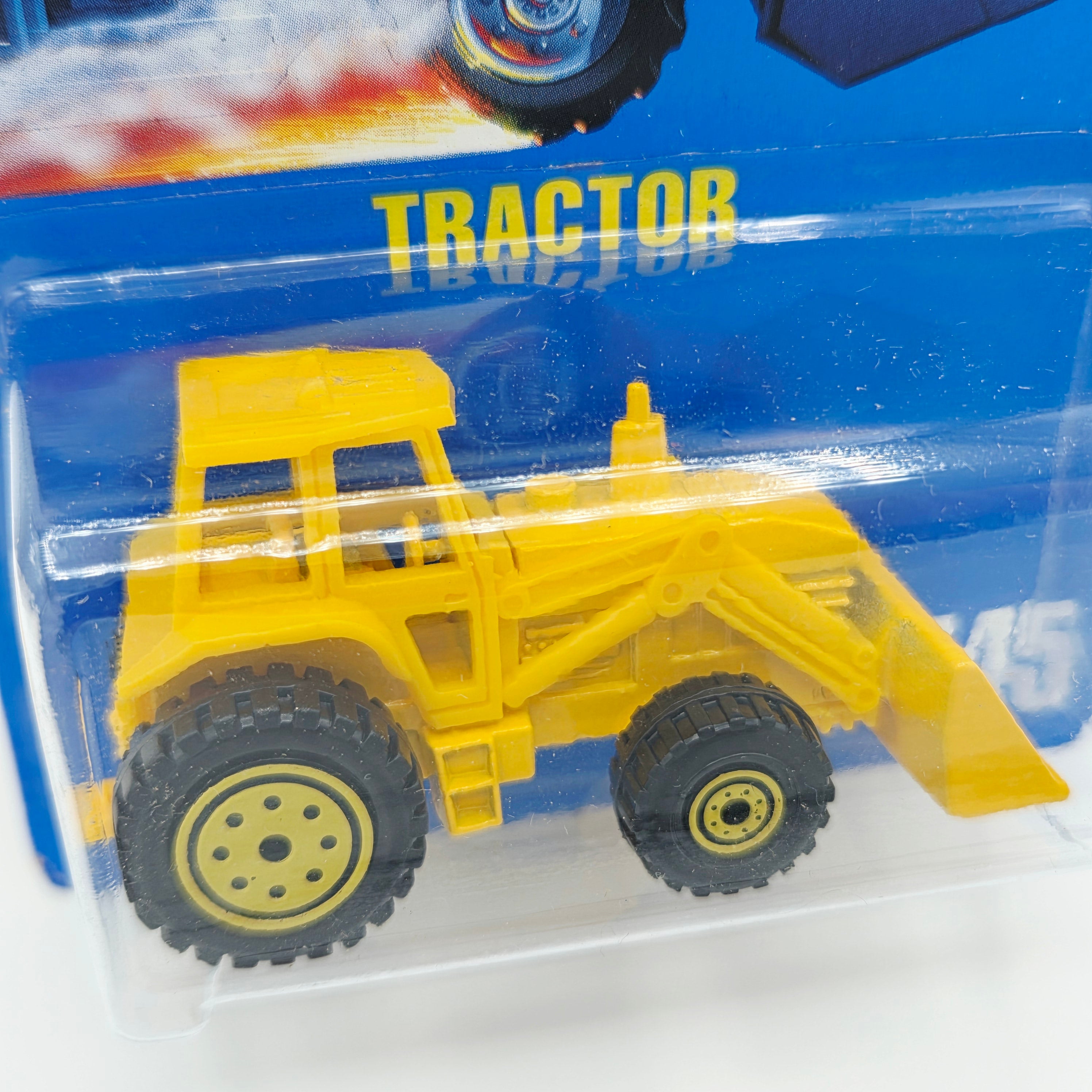 Hot Wheels Tractor #145 - Yellow (1991 HW Basic / Mainline)