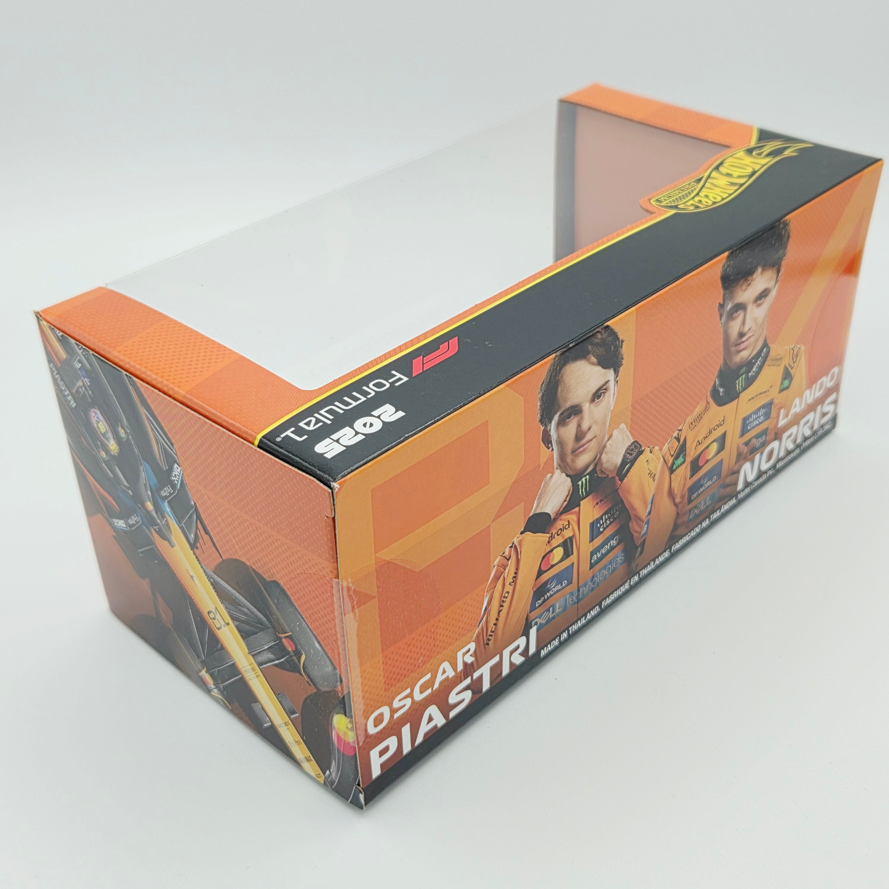 Hot Wheels - McLaren Formula 1 Team 2025 #4 Norris & #81 Piastri (2026 F1 Premium 2 Pack Box Set)