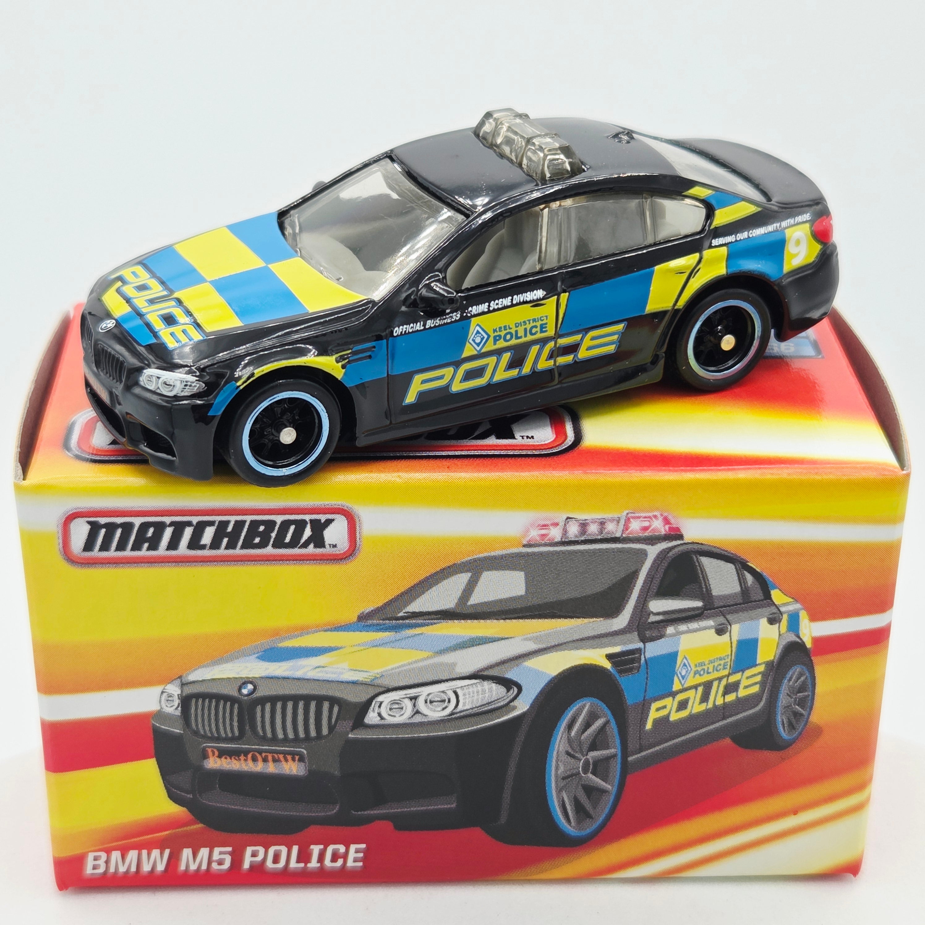 Matchbox BMW M5 Police Car (2017 Best of Matchbox - Toys R Us Exclusive)