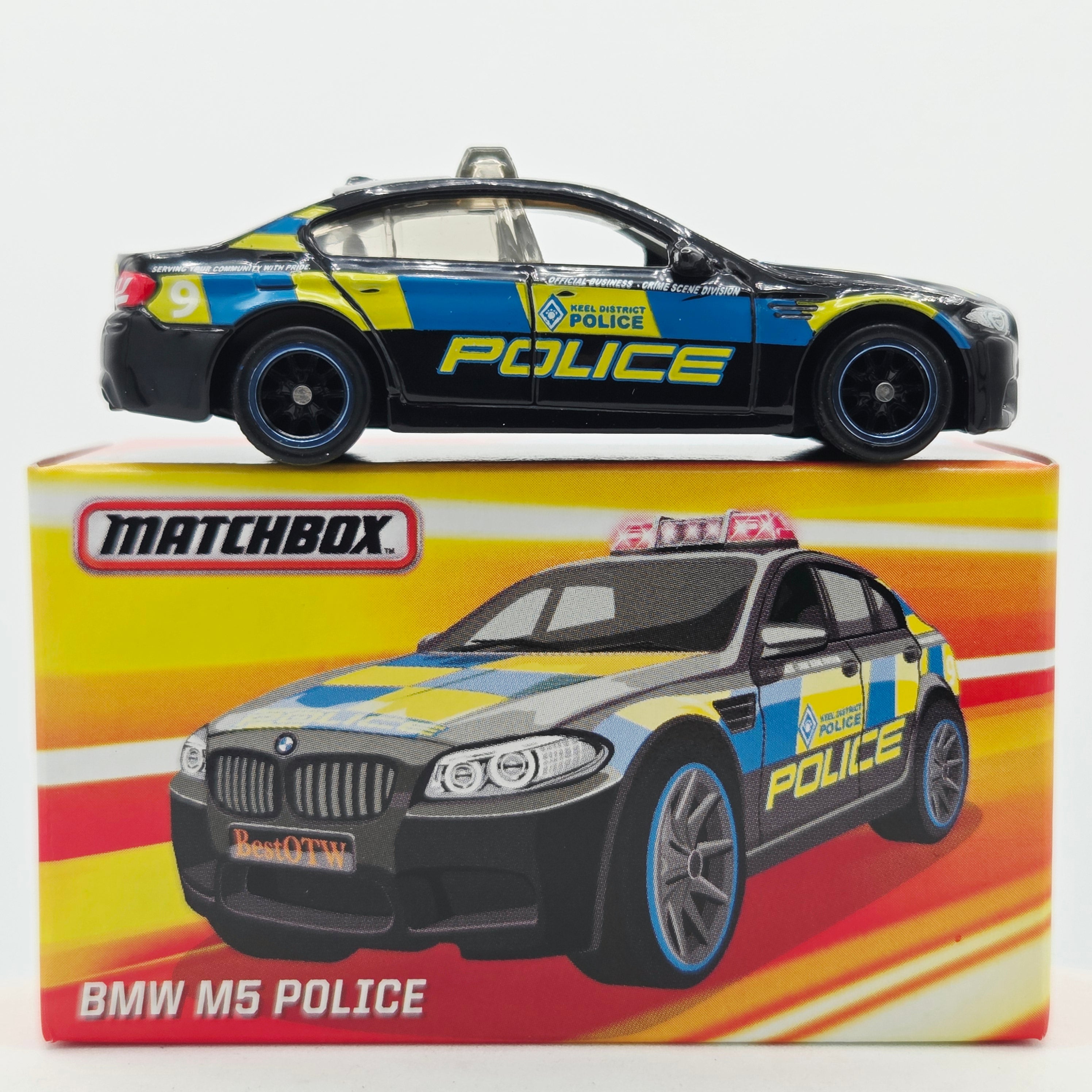 Matchbox BMW M5 Police Car (2017 Best of Matchbox - Toys R Us Exclusive)