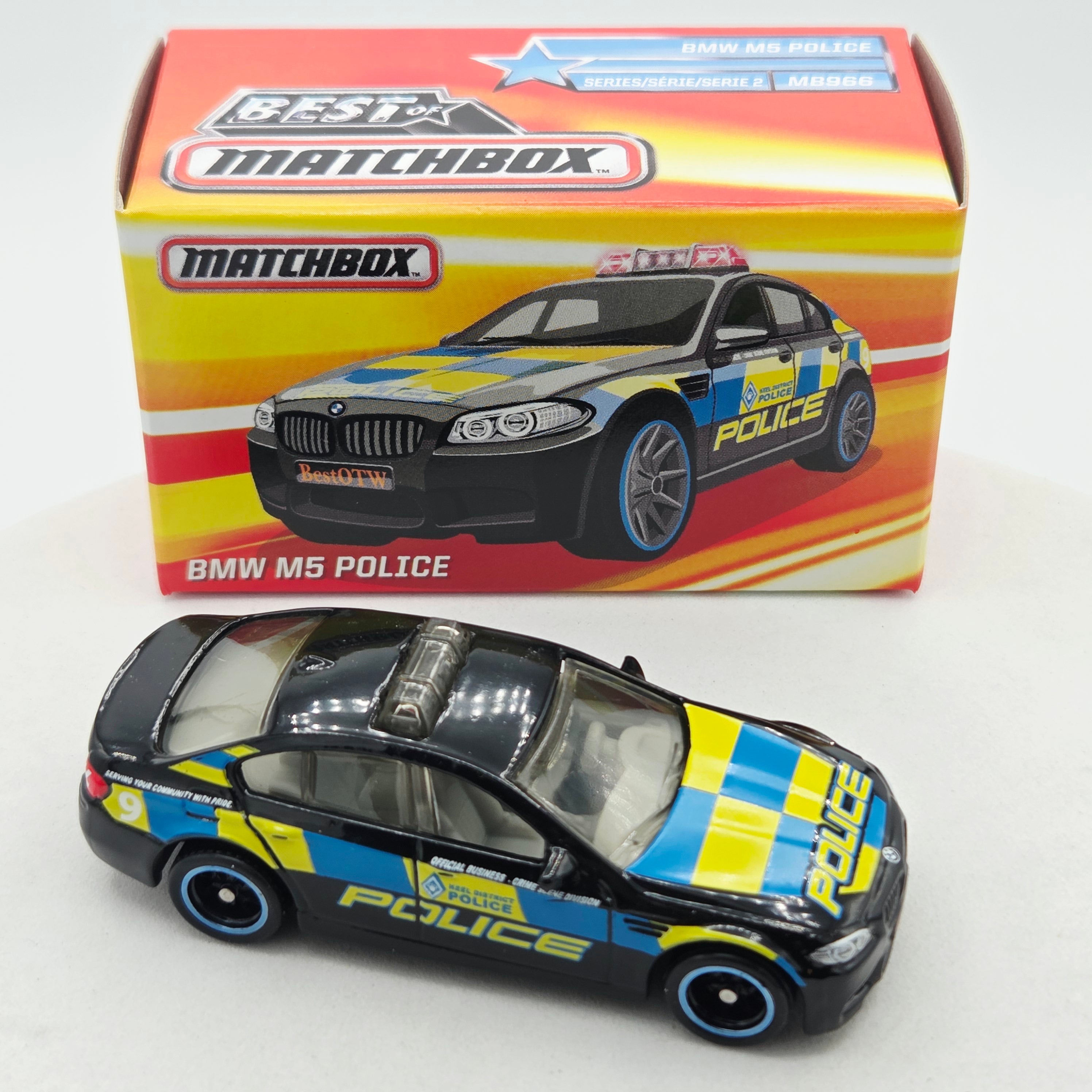 Matchbox BMW M5 Police Car (2017 Best of Matchbox - Toys R Us Exclusive)