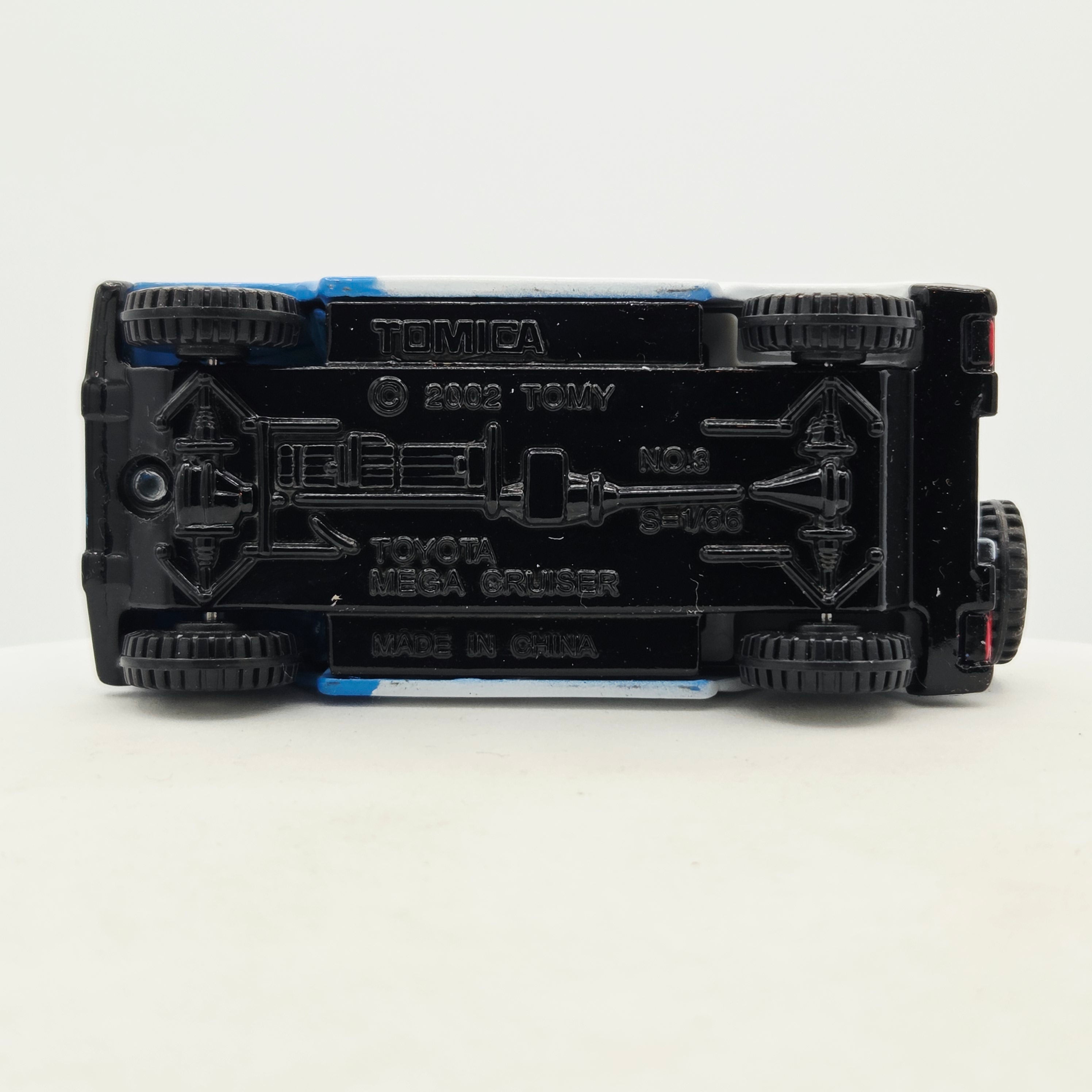 Takara Tomy - Toyota Mega Cruiser JAF Work Car #3 (Classic Tomica Minicars)