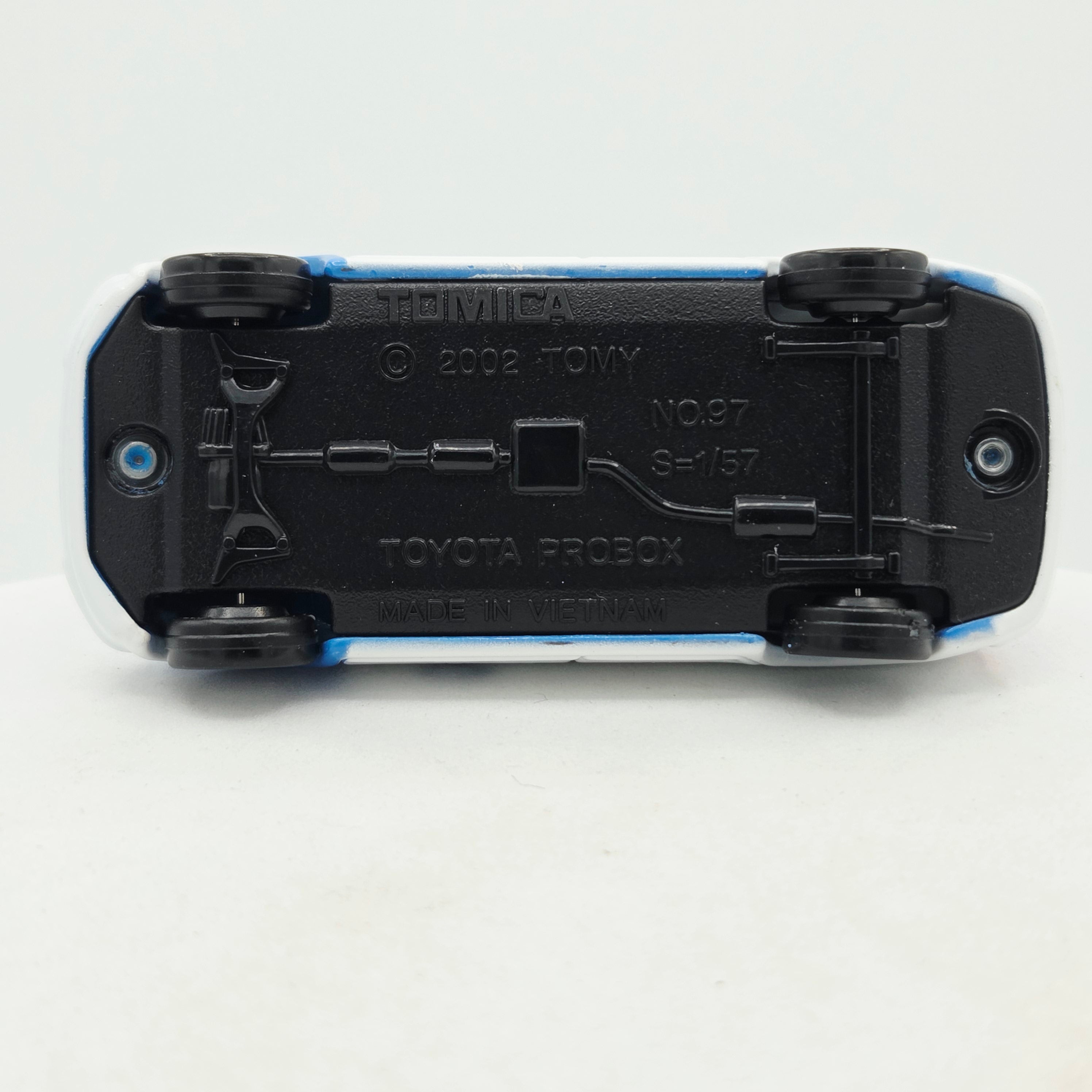 Takara Tomy - Toyota Probox Minivan #97 "JAF" (Classic Tomica Minicars)