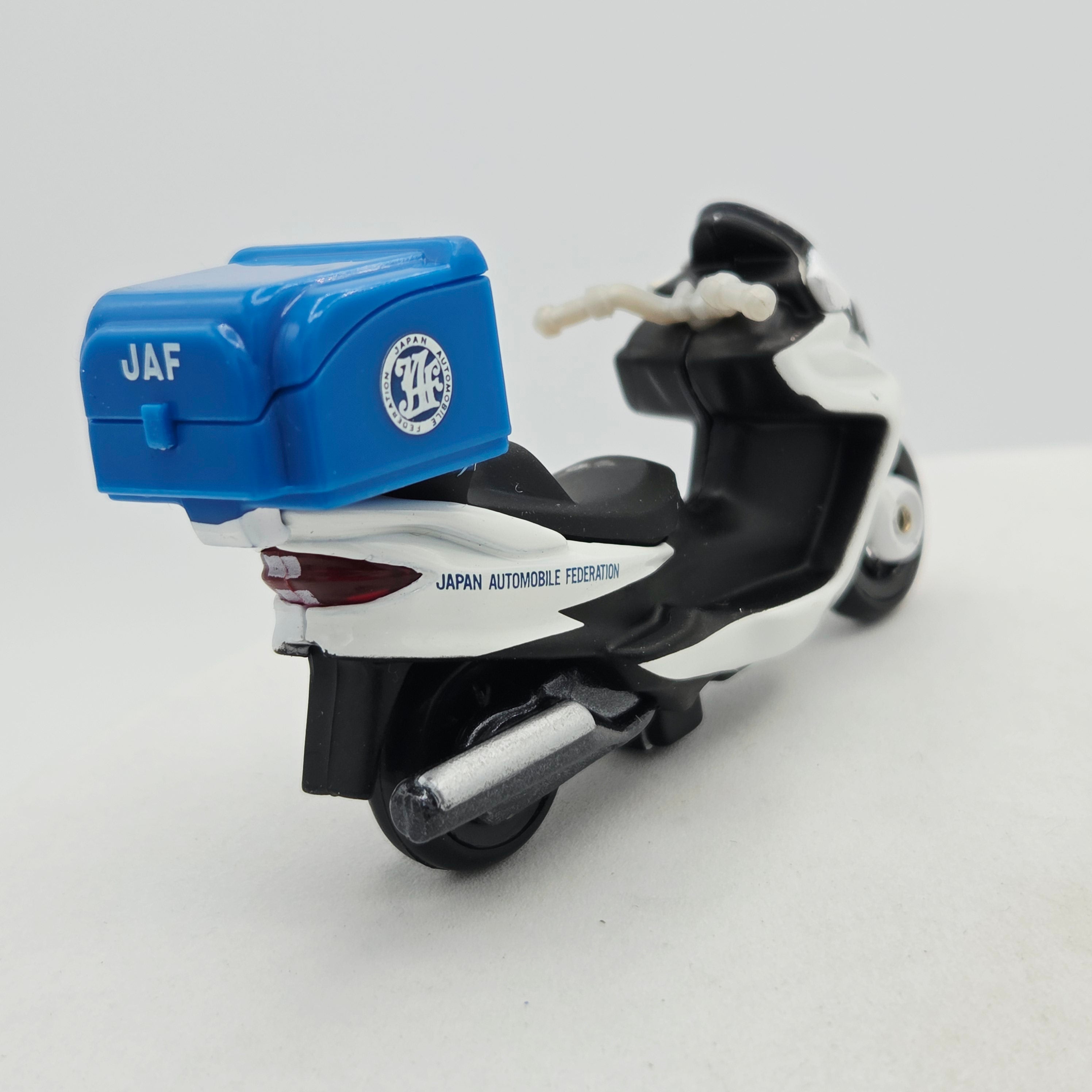 Takara Tomy - Suzuki Skywave Motorcycle #104 "JAF" (Classic Tomica Minicars)