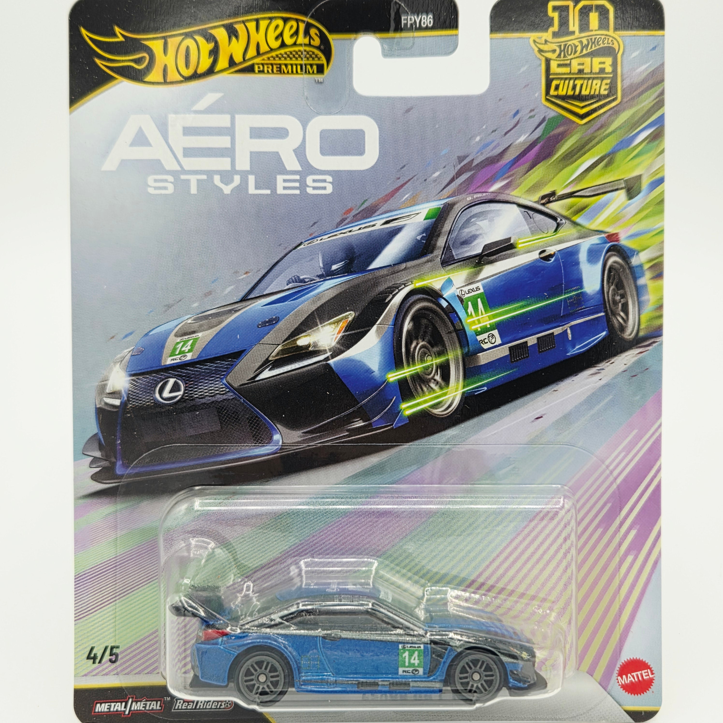 Hot Wheels - Factory Sealed Case - 2026 Car Culture Case U - Aero Styles (10 Cars)