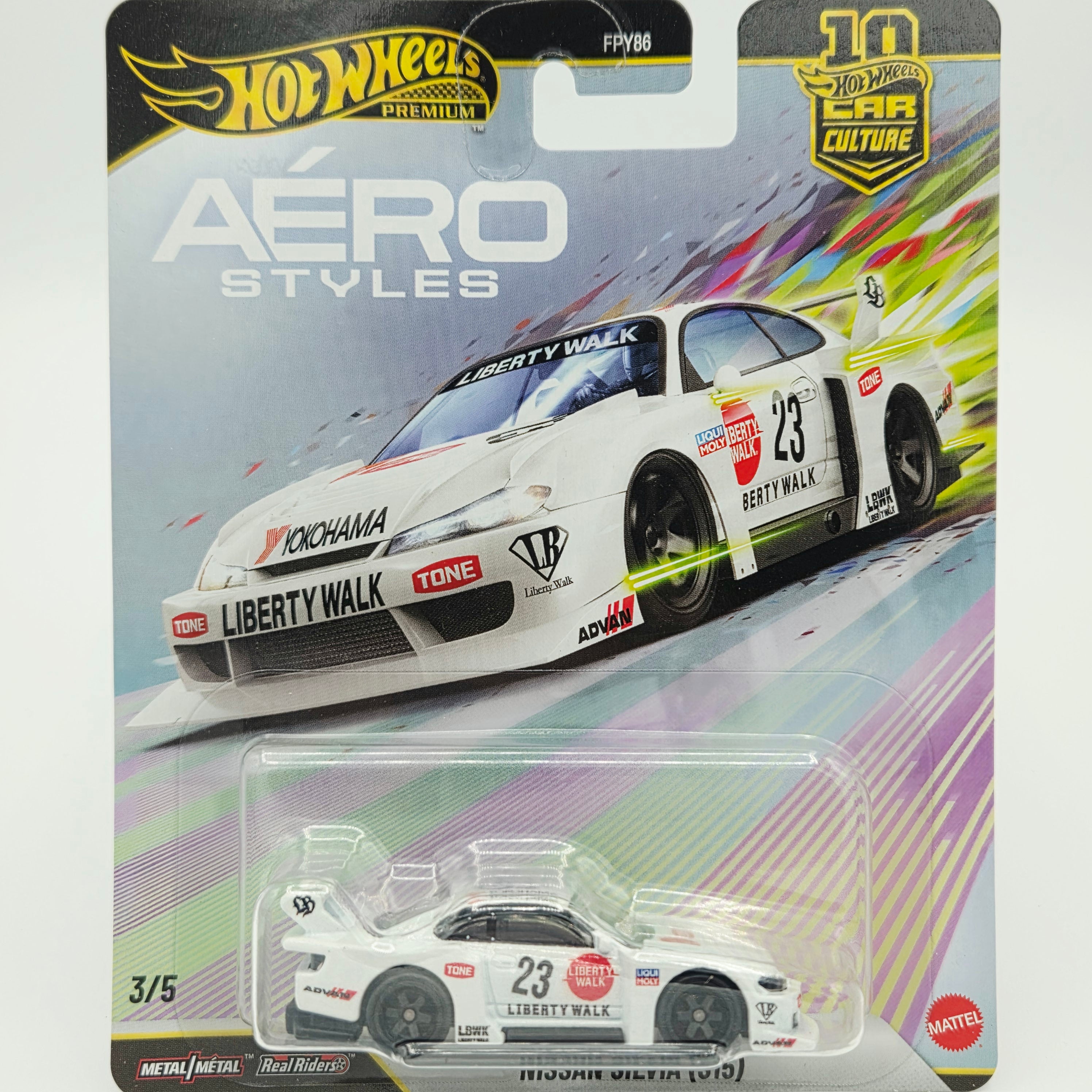 Hot Wheels - Factory Sealed Case - 2026 Car Culture Case U - Aero Styles (10 Cars)